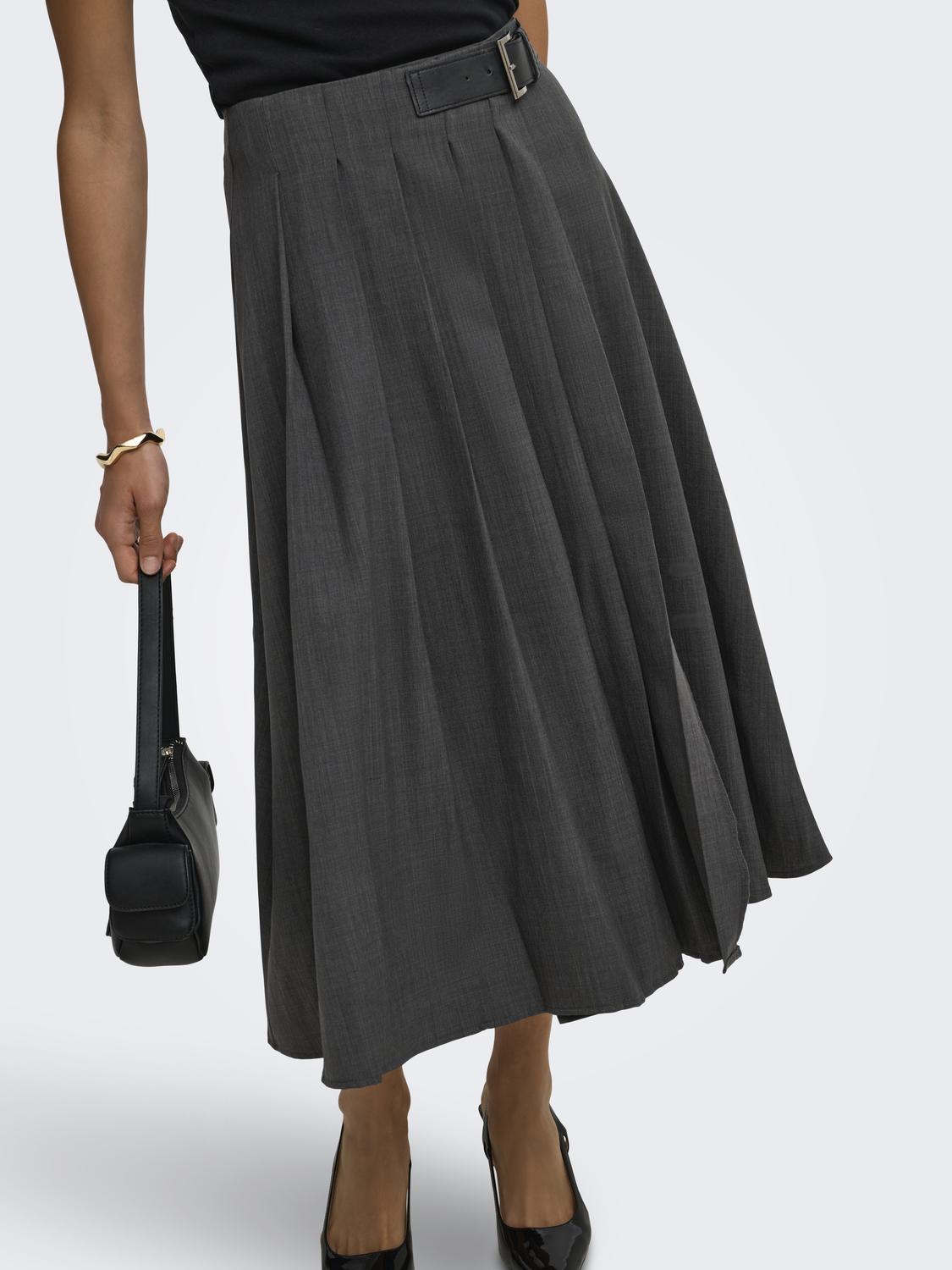 JDYNINA HW MIDI SKIRT WVN - 5