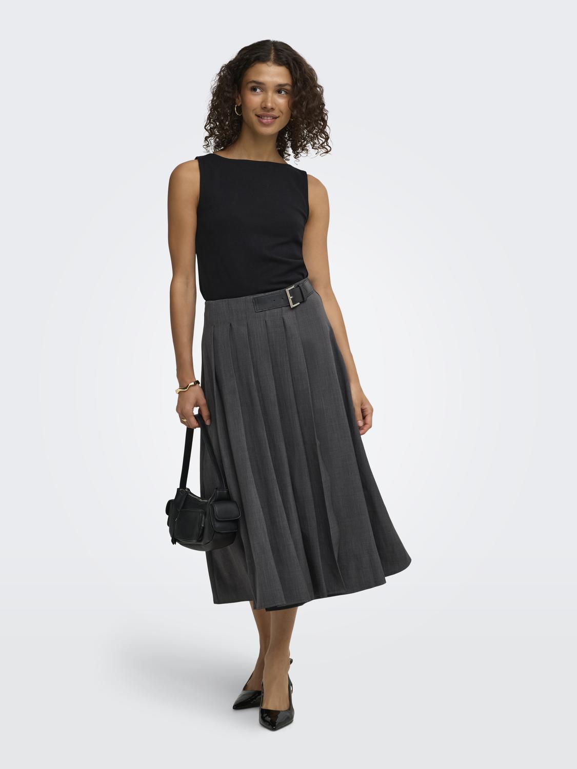 JDYNINA HW MIDI SKIRT WVN - 6