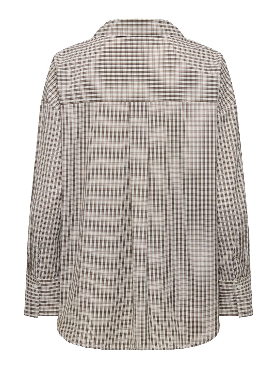 ONLOREGON ALVA LS REG SHIRT NOOS WVN - 3