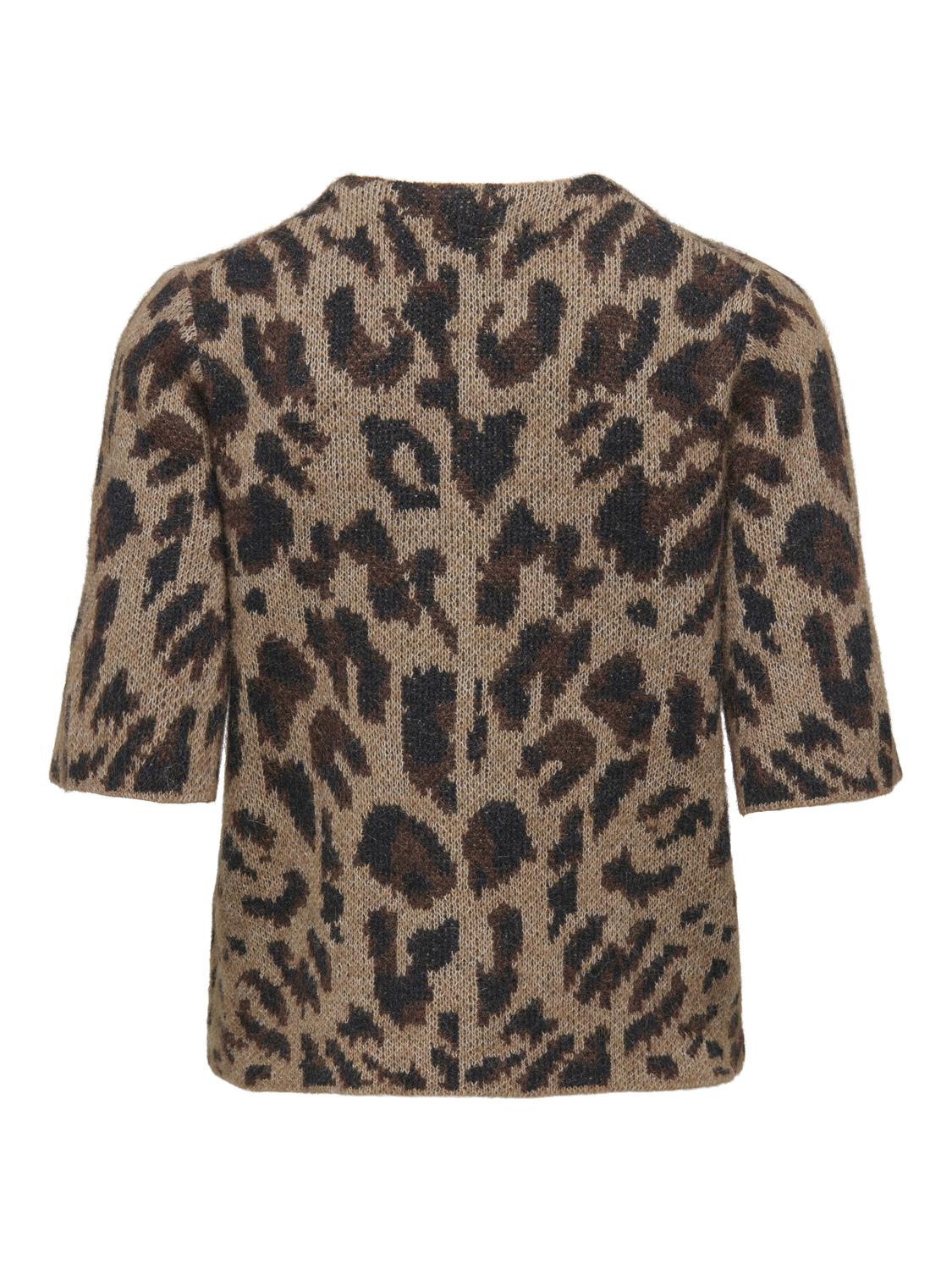 ONLHAYLEY LIFE SS O-NECK CARDIGAN EX KNT - 2