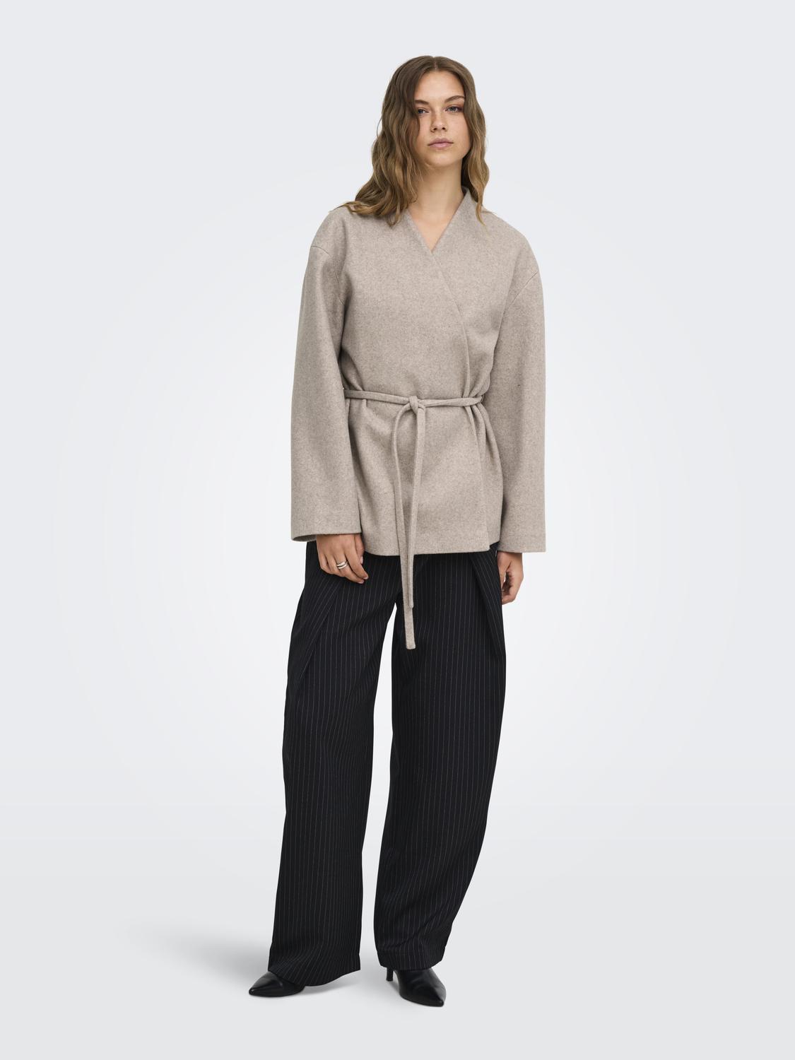 ONLFOX-TRILLION SHORT BELT JACKET PNT - 6