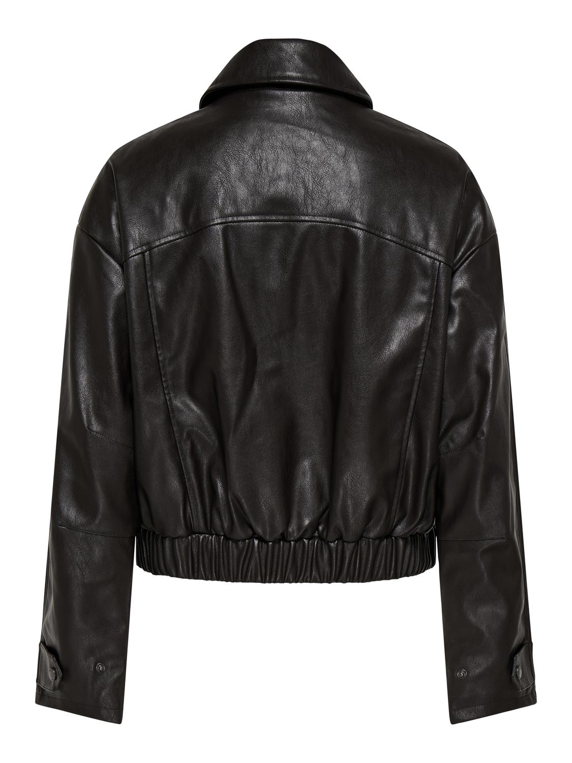 ONLMELLE FAUX LEATHER JACKET OTW - 7
