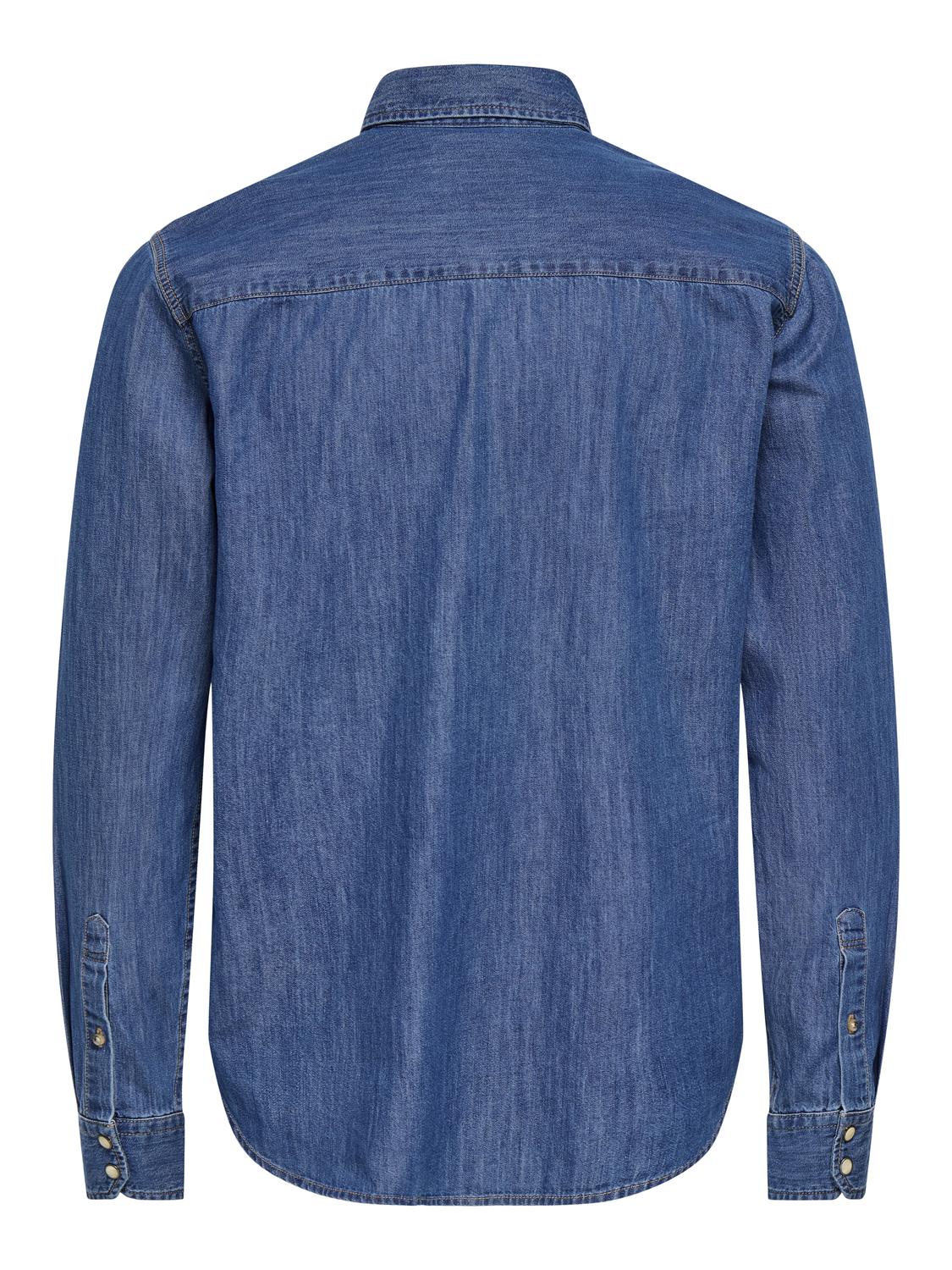 ONSRAY WESTERN REG LS SHIRT NOOS - 7
