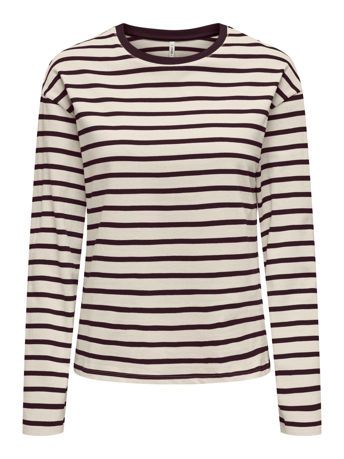 ONLSOPH L/S O-NECK TOP BOX JRS NOOS