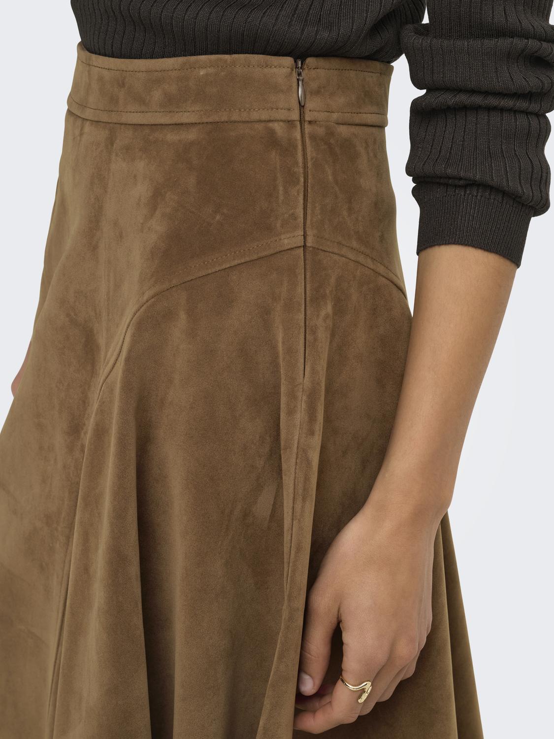 ONLNIMA FAUX SUEDE SKIRT OTW - 4