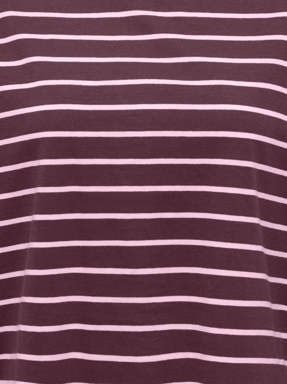 ONLHAPPY L/S O-NECK STRIPE TEE JRS - 2