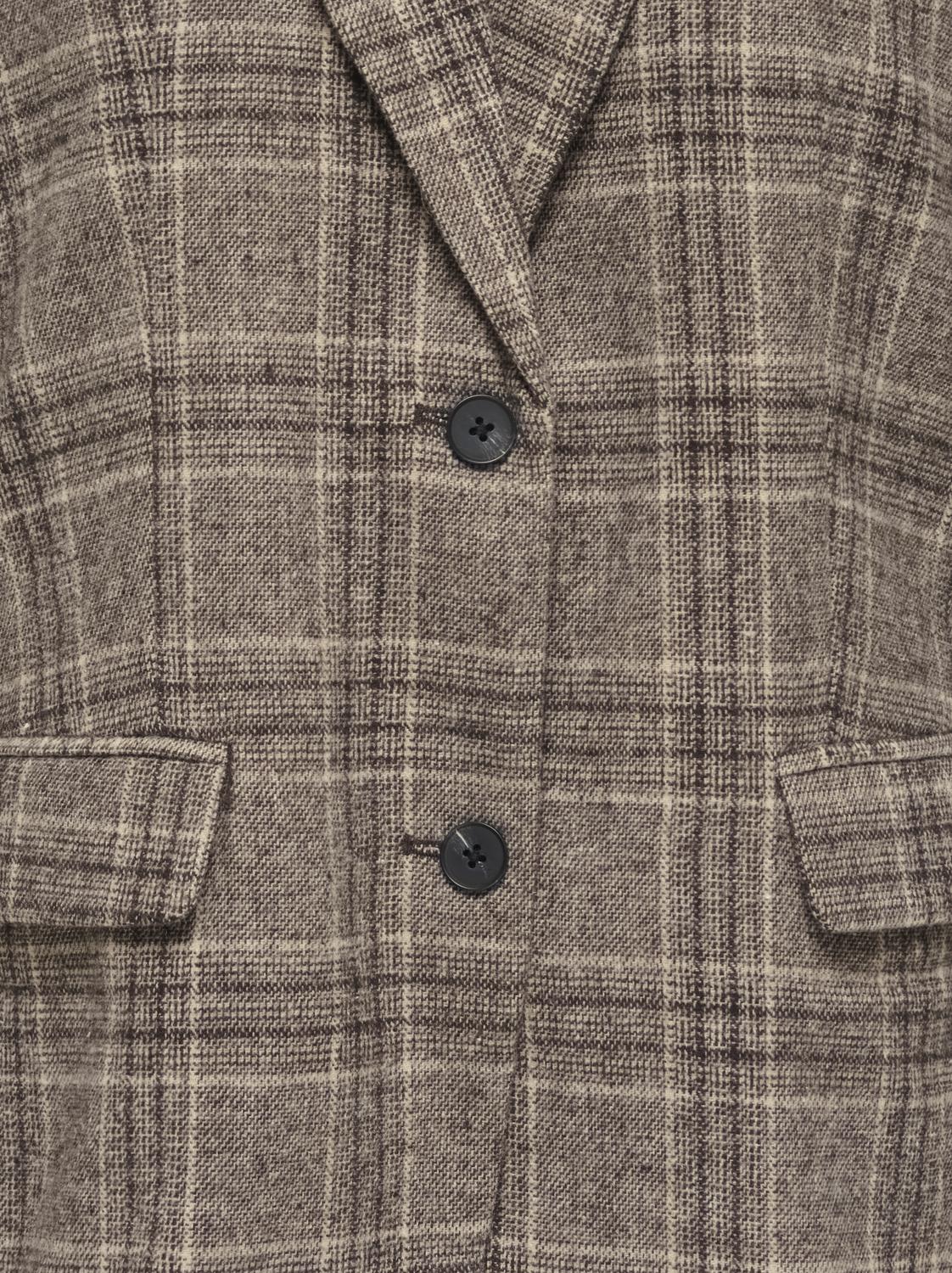 ONLAURORA CHECK BLAZER OTW - 2