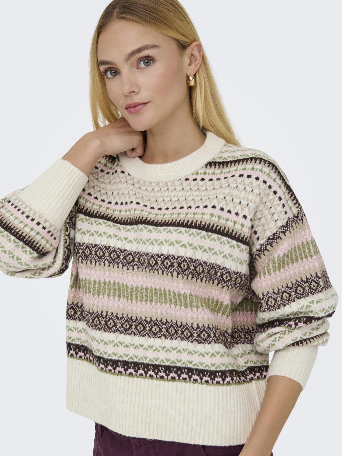 ONLARIANNE L/S PULLOVER KNT - 4