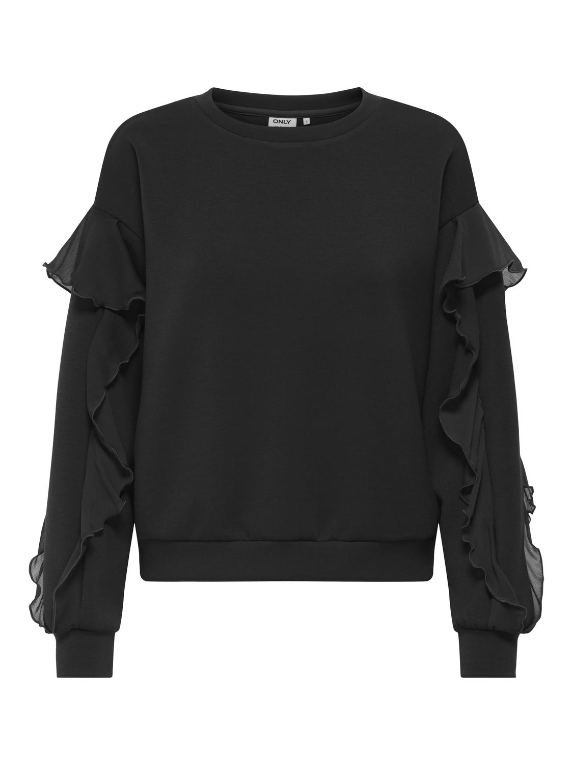 ONLSCARLET L/S FLOUNCE SWT