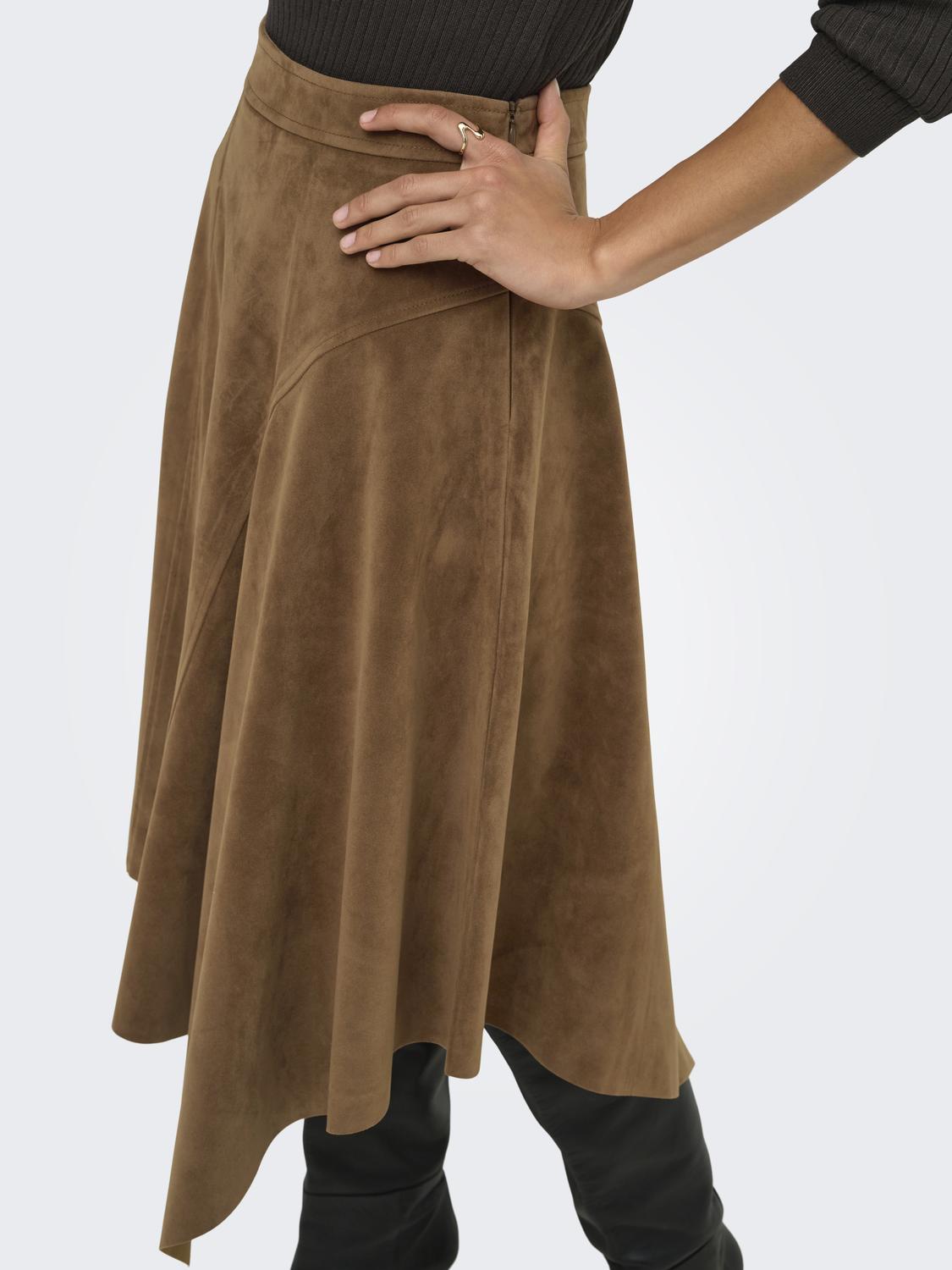ONLNIMA FAUX SUEDE SKIRT OTW - 5