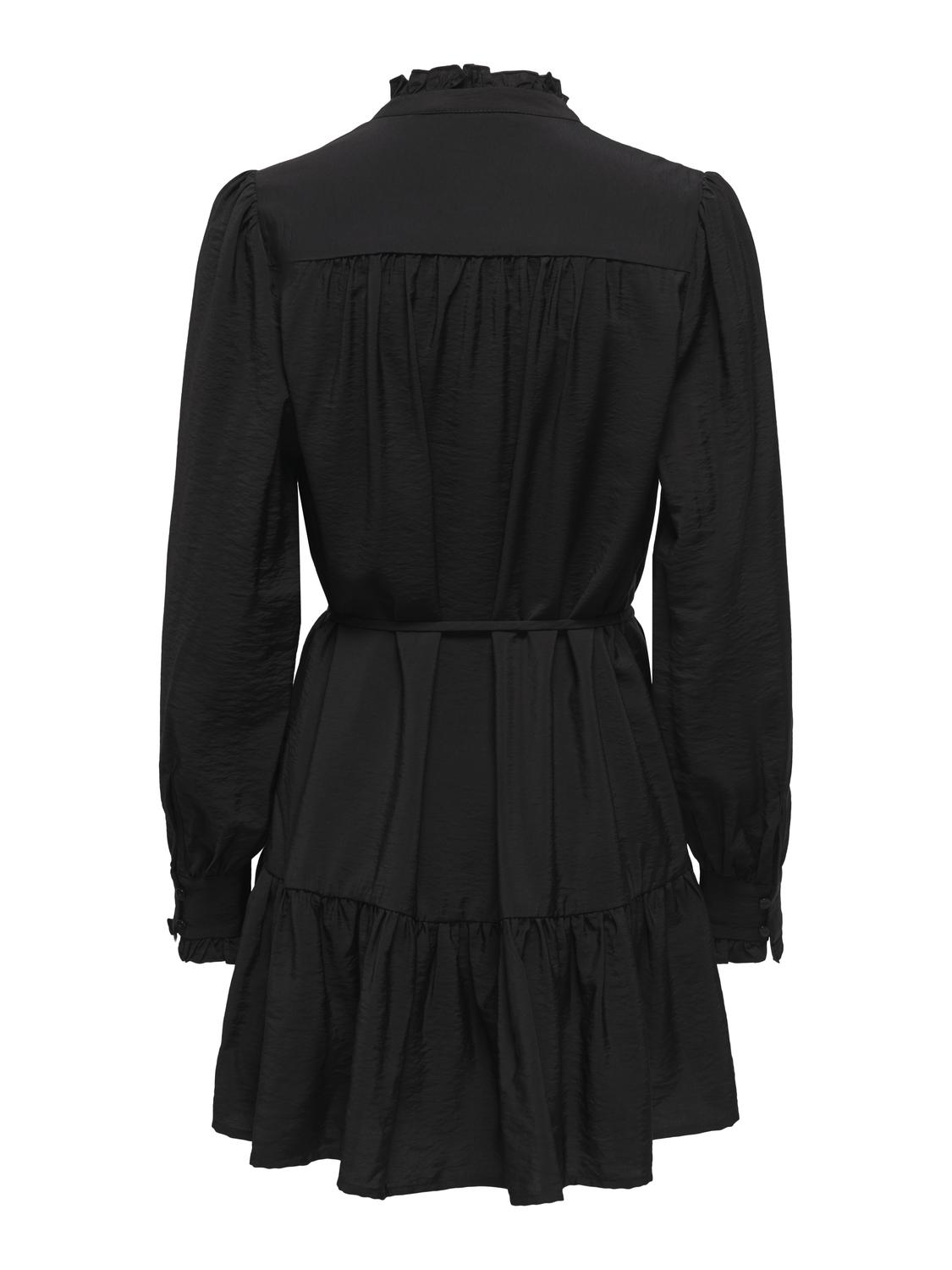 ONLNUKA MISARA L/S SHORT SHIRT DRESS WVN - 2