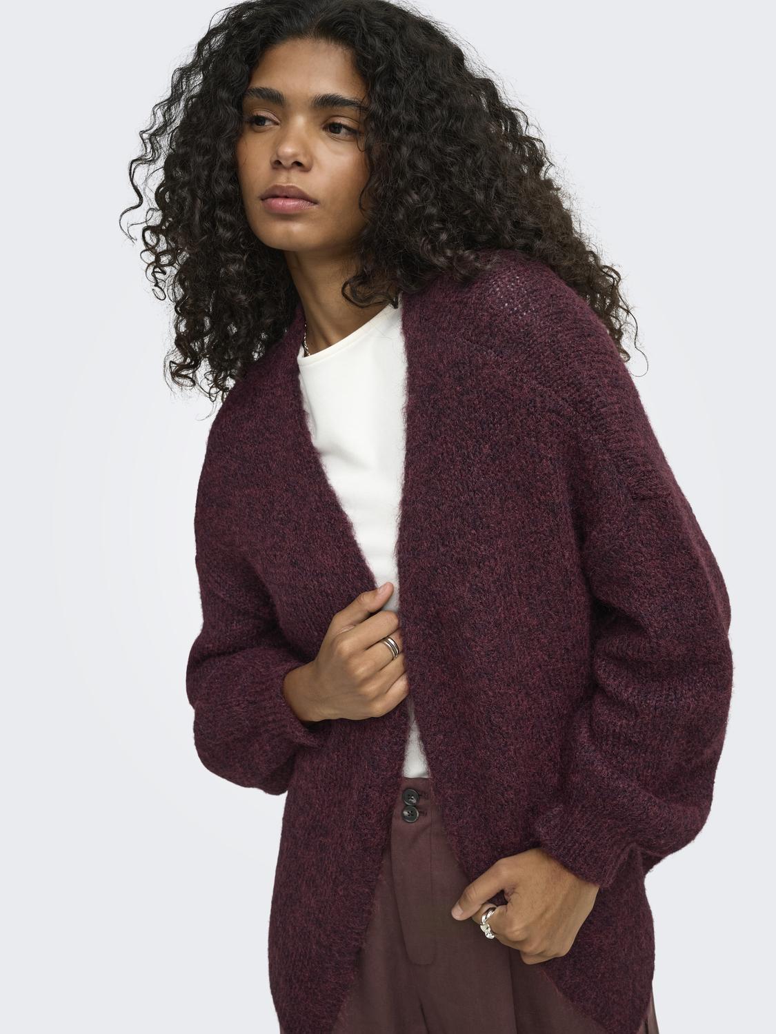 ONLNELLIE LS OPEN CARDIGAN KNT - 5