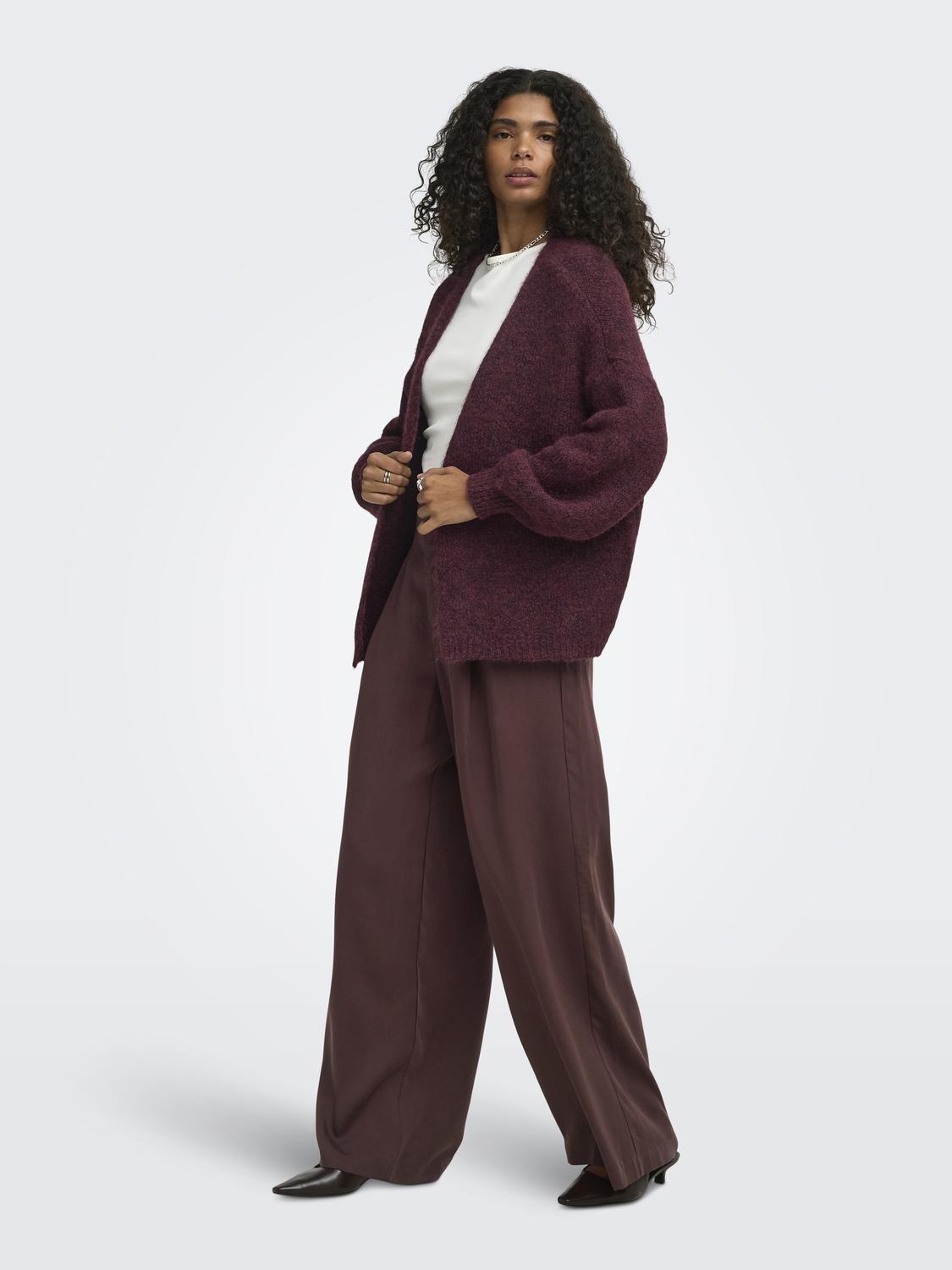 ONLNELLIE LS OPEN CARDIGAN KNT - 6