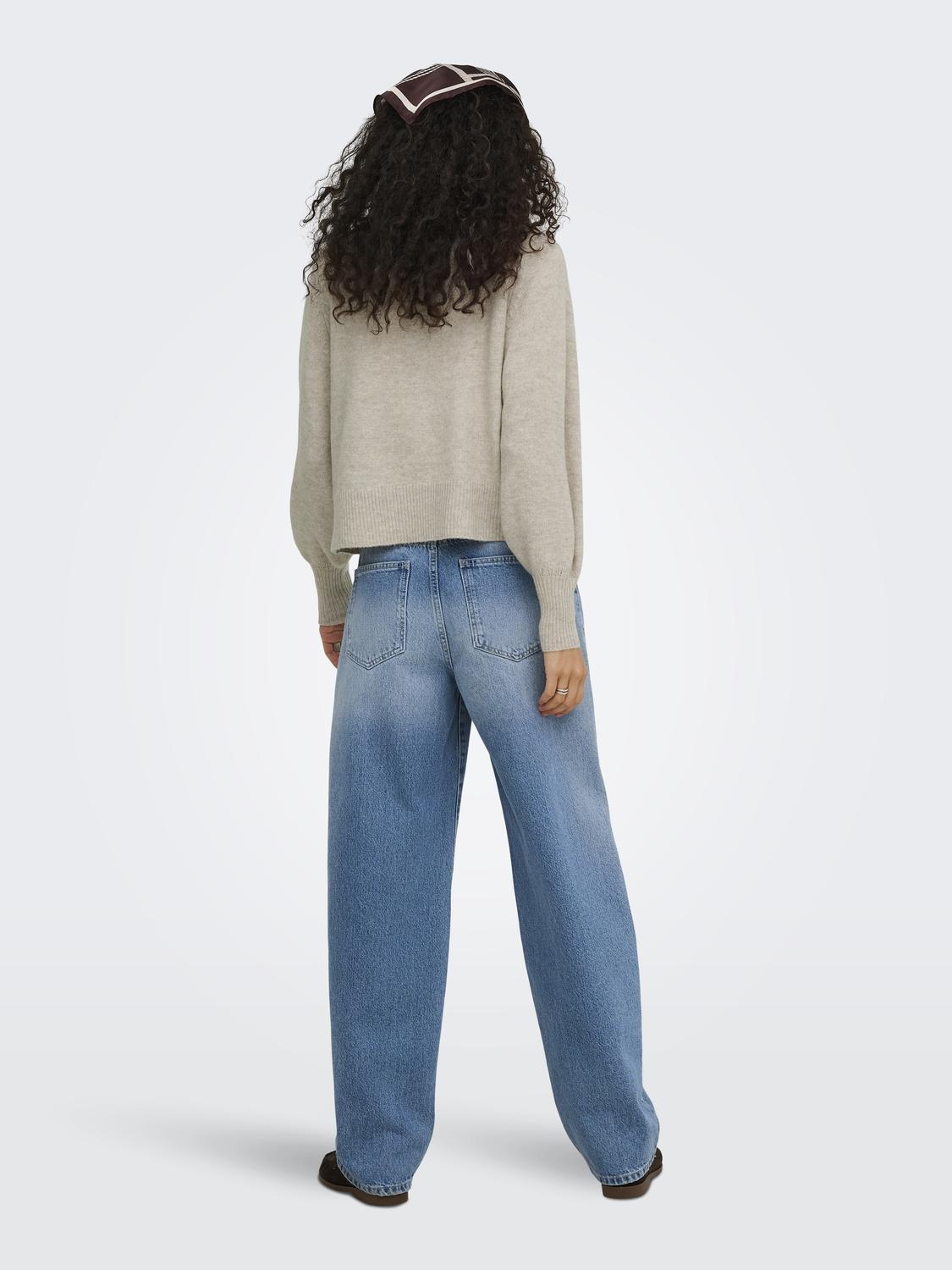 ONLOLIVIA LS ROLL NECK CC KNT - 2