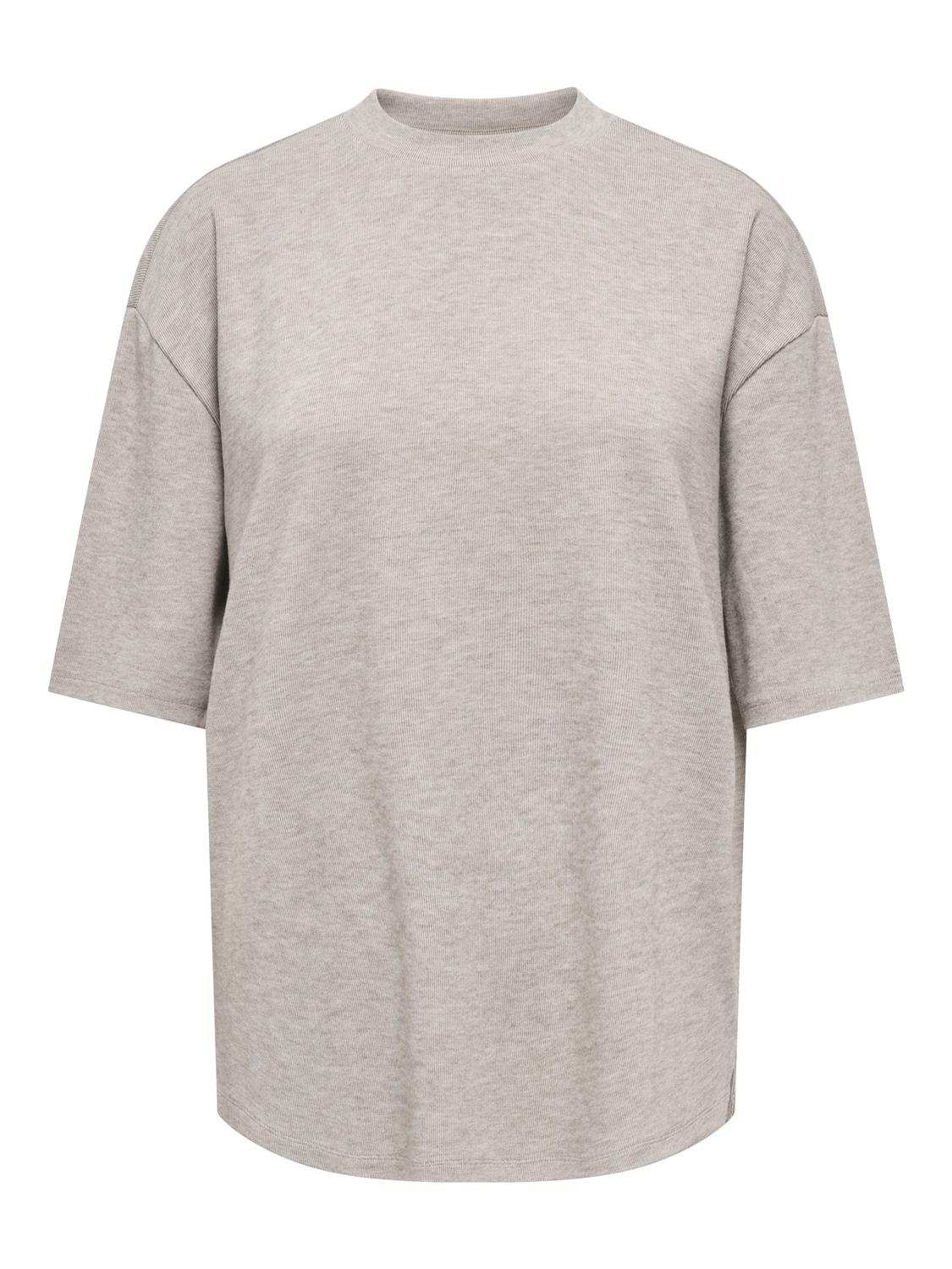 JDYVITA LIFE S/S O NECK TOP JRS DIA