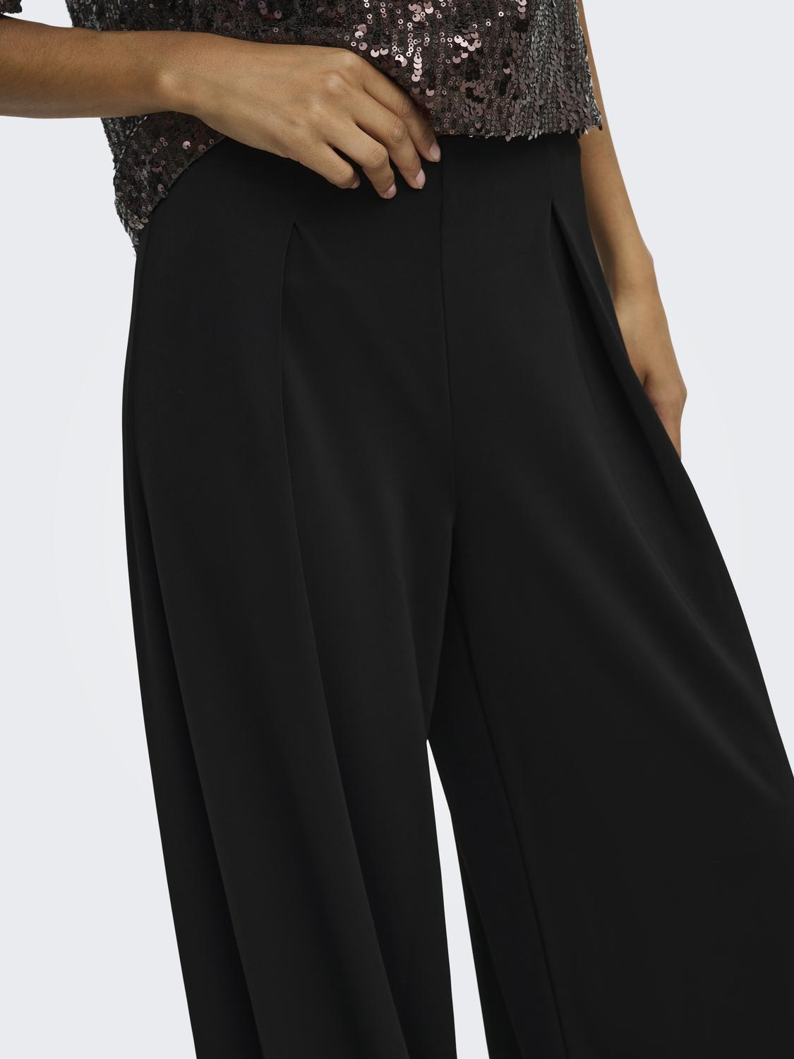 JDYDINA LIFE PLEAT WIDE PANT JRS NOOS - 5