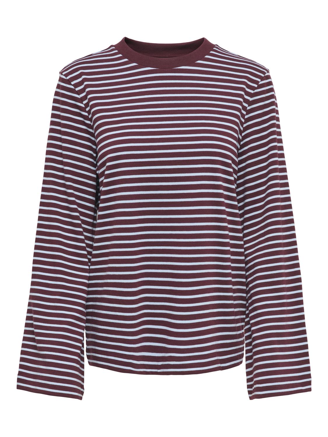 PGLISA STRIPE L/S TOP JRS