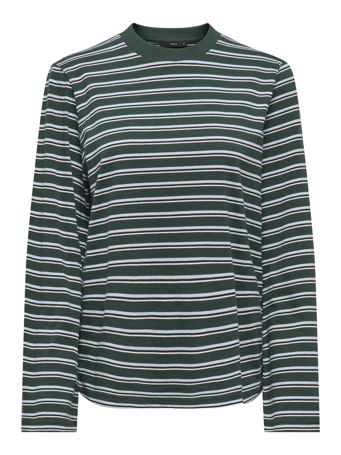 PGLISA STRIPE L/S TOP JRS