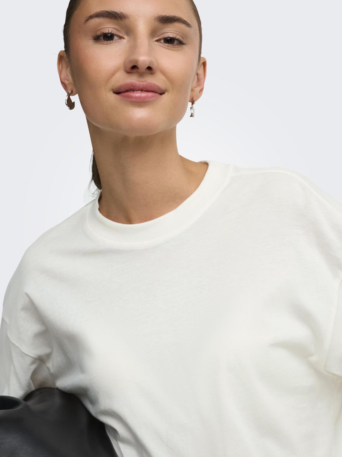 ONLHAPPY L/S O-NECK TEE CC JRS - 4
