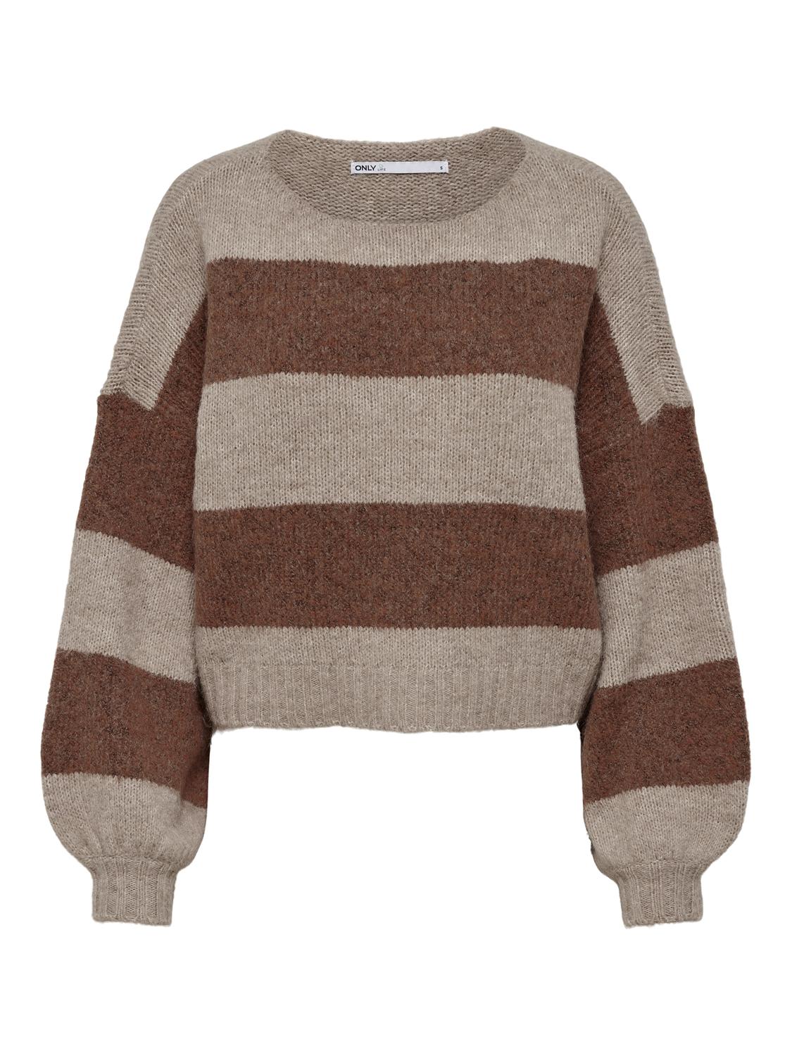 ONLAYA LIFE L/S BOATNECK NCA KNT - 3