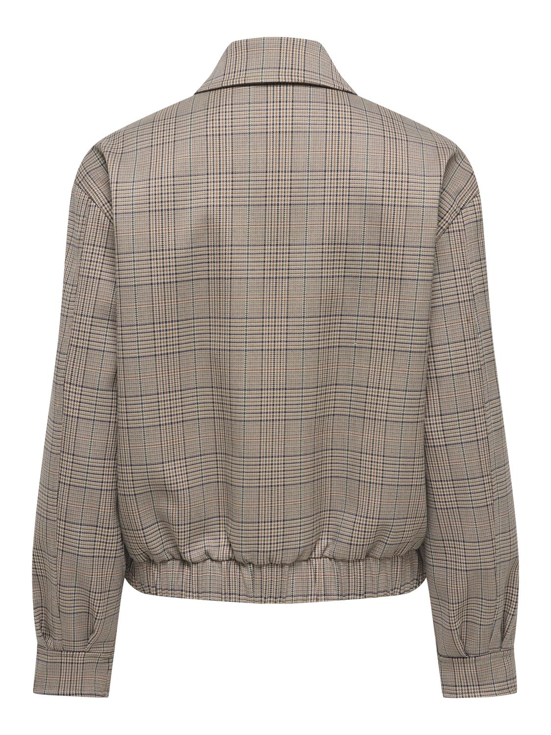 ONLURSULA CHECK BOMBER JACKET OTW - 7
