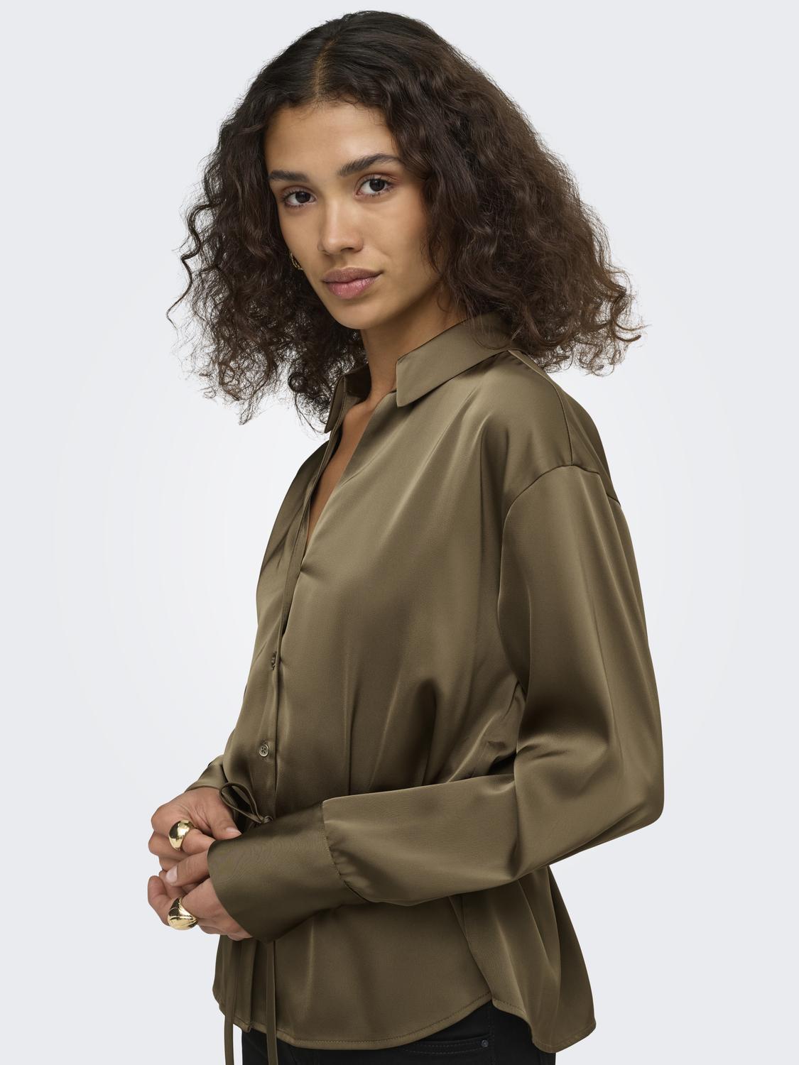 JDYARIA L/S V-NECK SHIRT WVN - 5