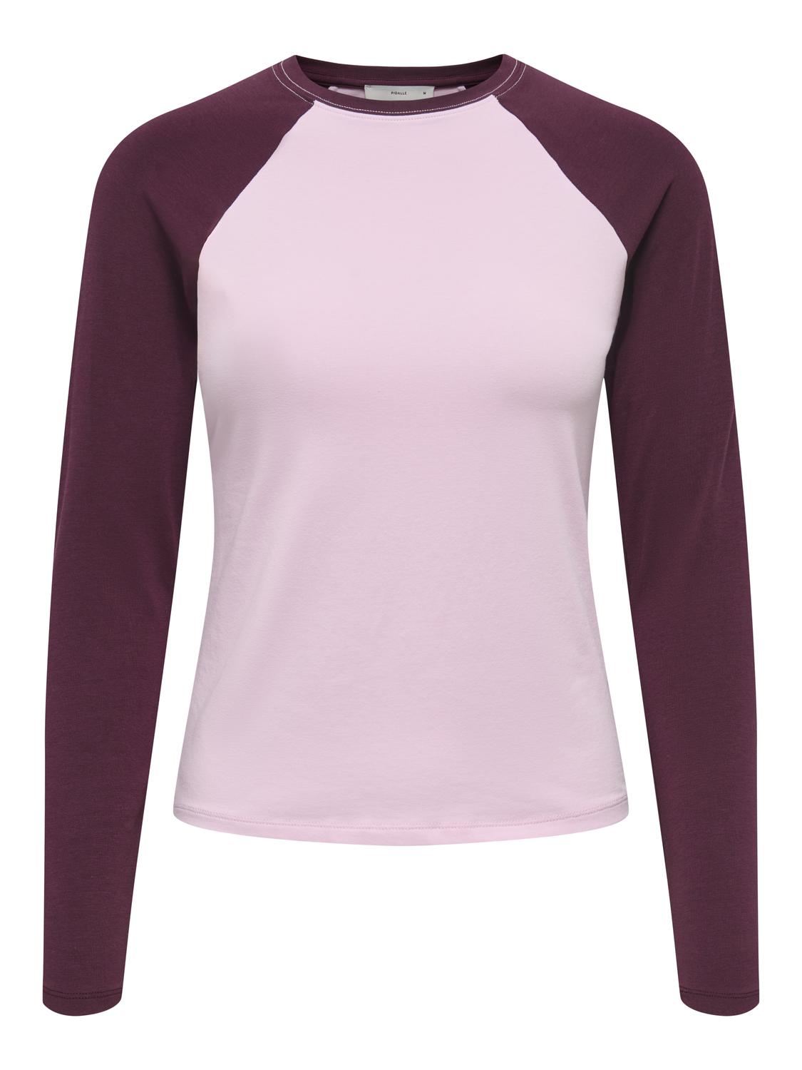PGEMY L/S COLOURBLOCK TOP JRS