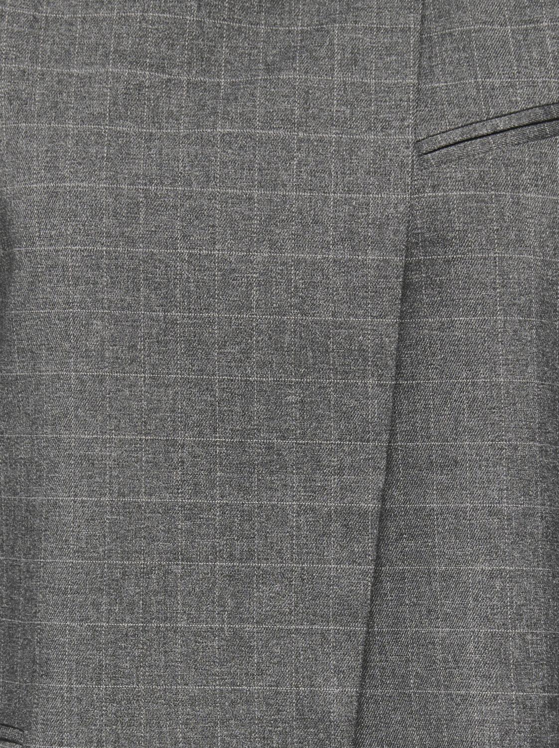 STUCOMO 1-BUTTON CHECK BLAZER TLR UG - 2