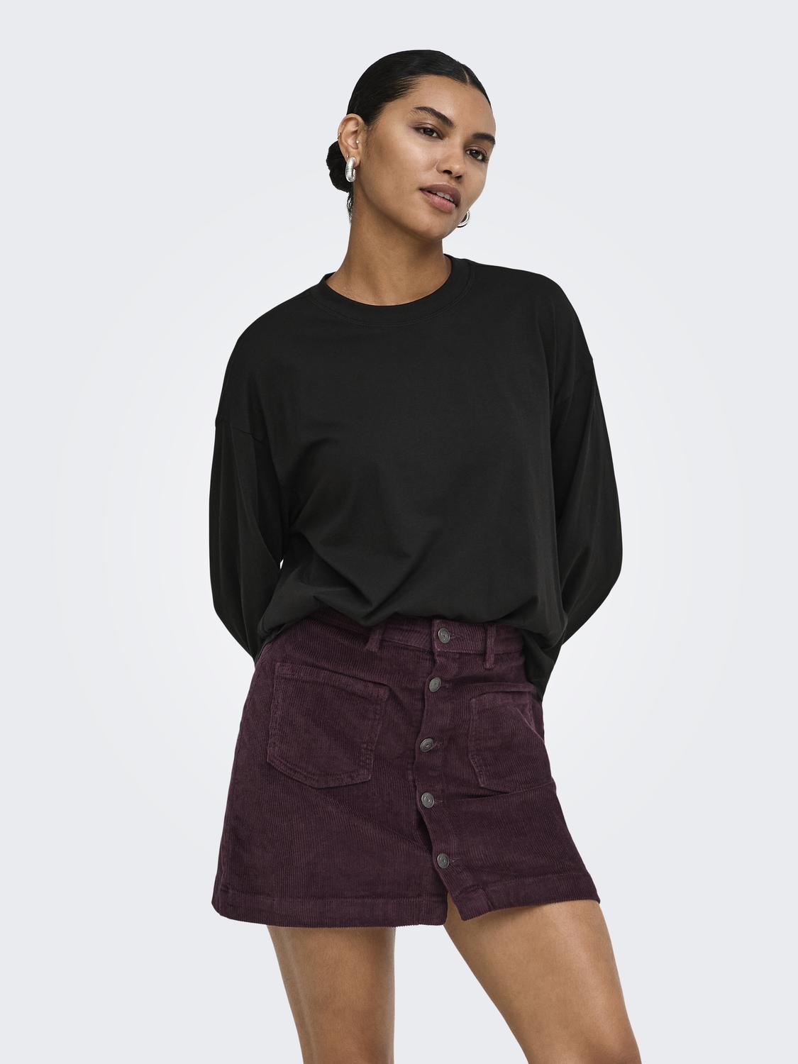 ONLHAPPY L/S O-NECK TEE CC JRS