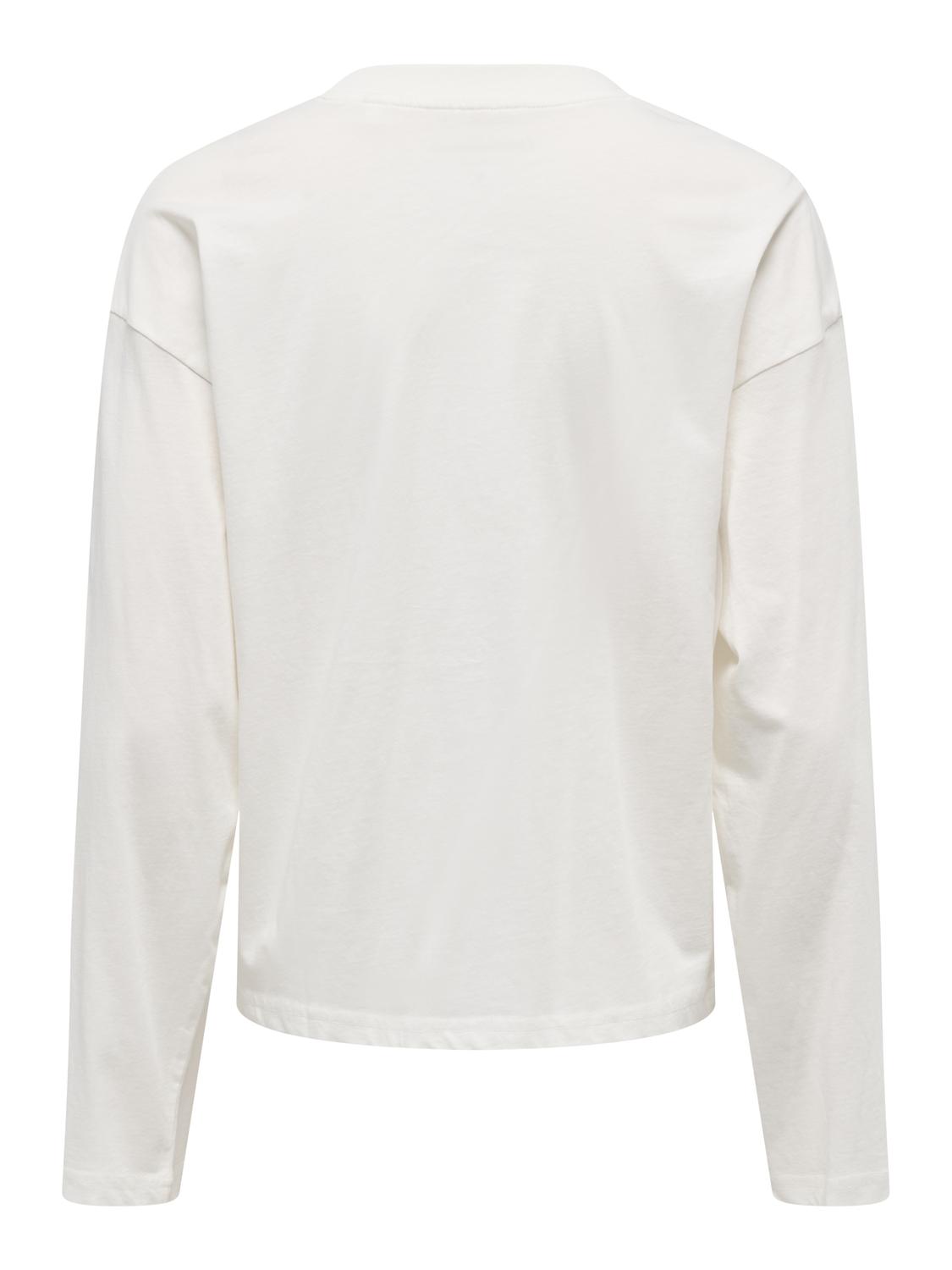 ONLHAPPY L/S O-NECK TEE CC JRS - 7