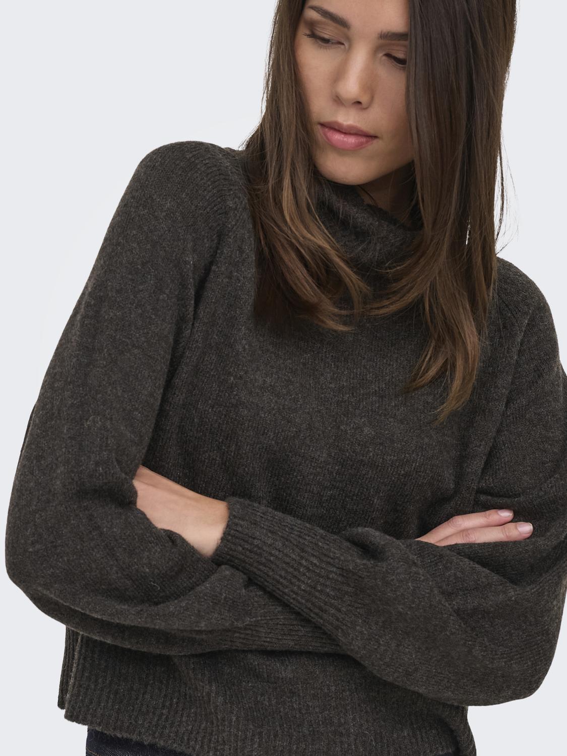 ONLOLIVIA LS ROLL NECK CC KNT - 4