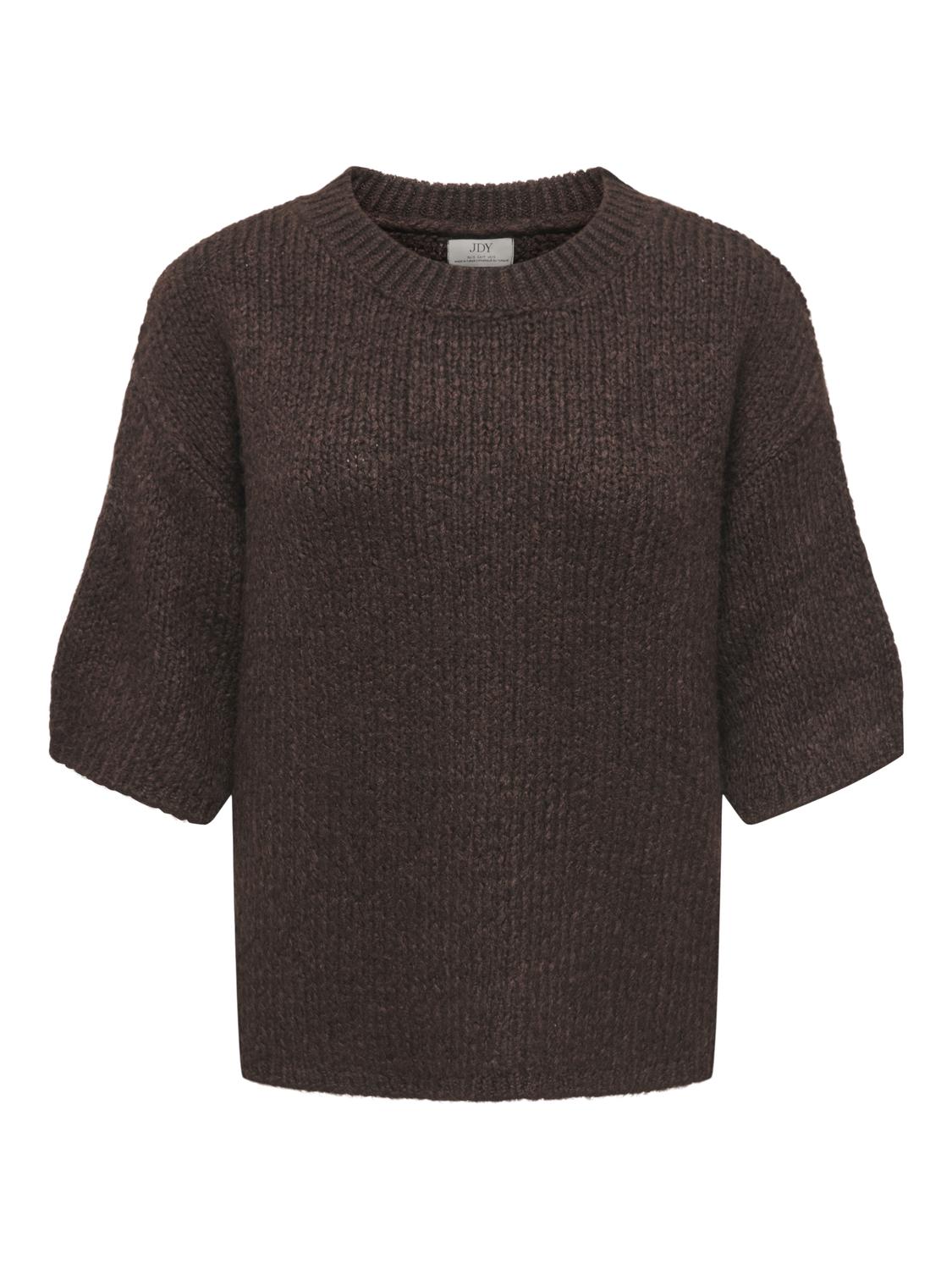 JDYDICTE S/S PULL O-NECK KNT NOOS - 3