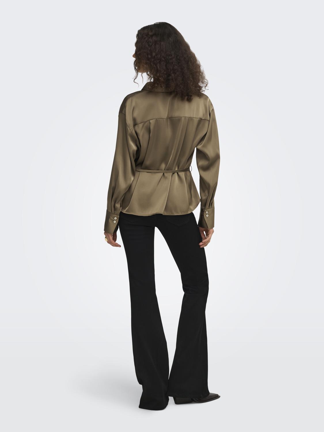 JDYARIA L/S V-NECK SHIRT WVN - 2