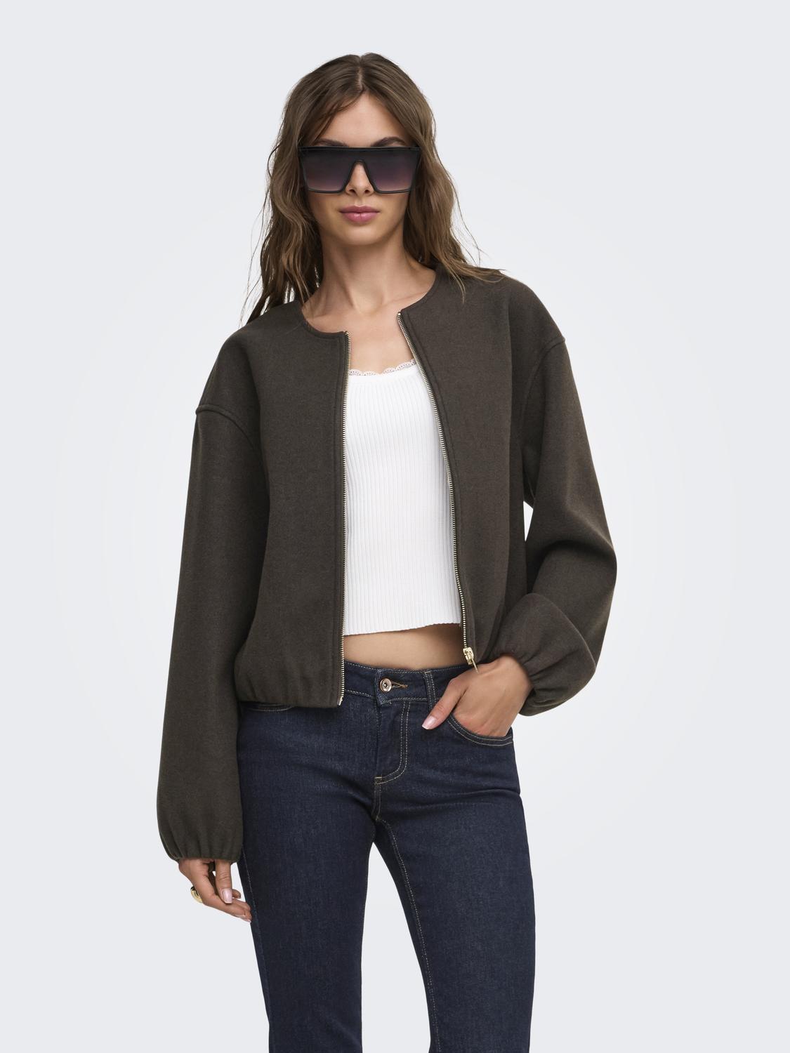 ONLTRILLION L/S BALLOON BOMBER PNT