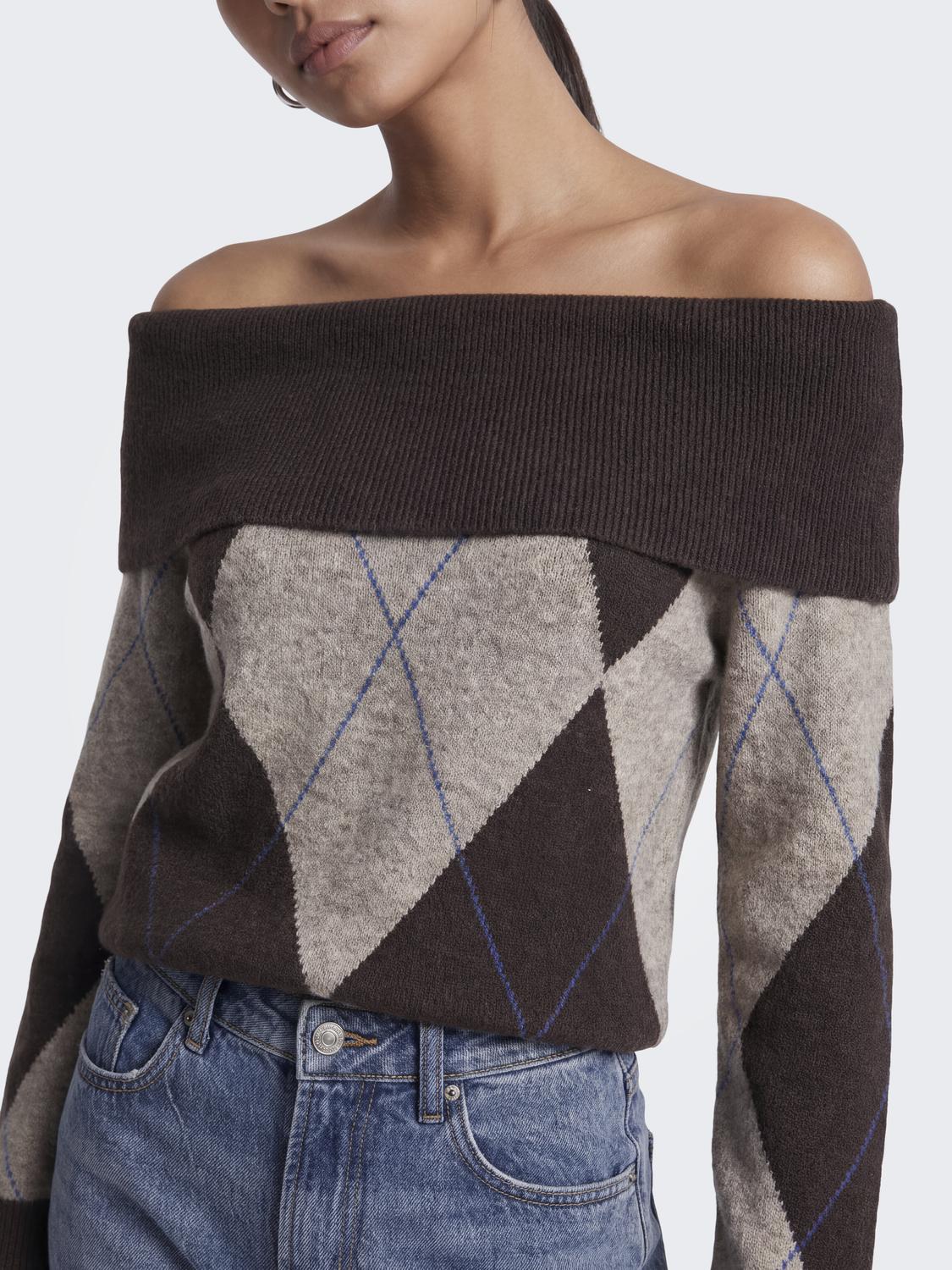 ONLALIVIA LS OFF SHOULDER KNT - 5