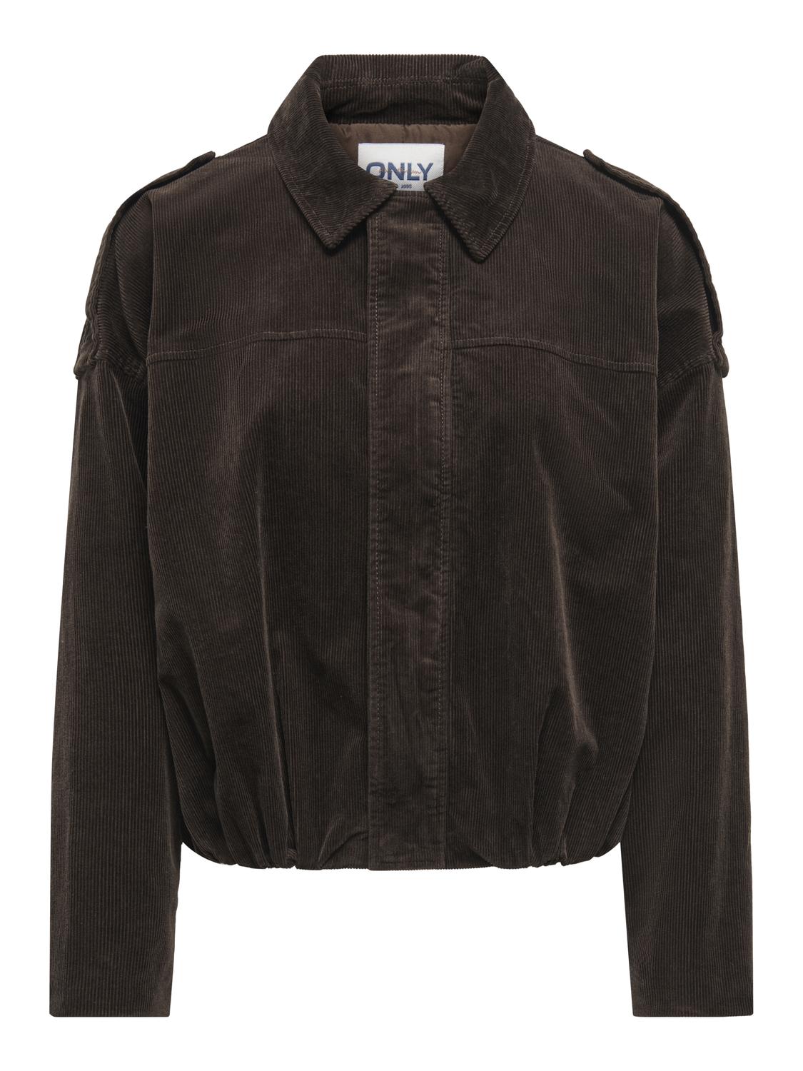 ONLMOON-FLORA L/S CORD BOMBER JACKET PNT - 3