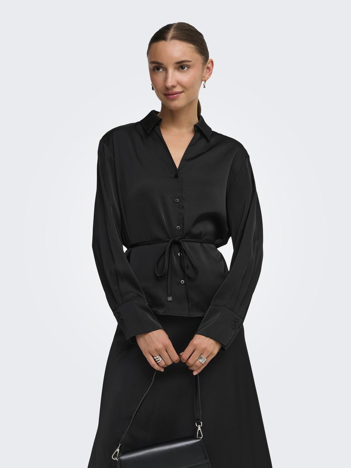 JDYARIA L/S V-NECK SHIRT WVN