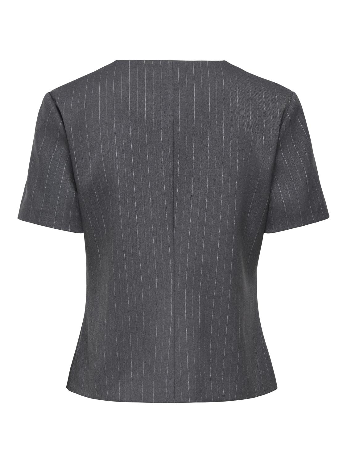 ONLAGGIE S/S PINSTRIPE TOP TLR - 7