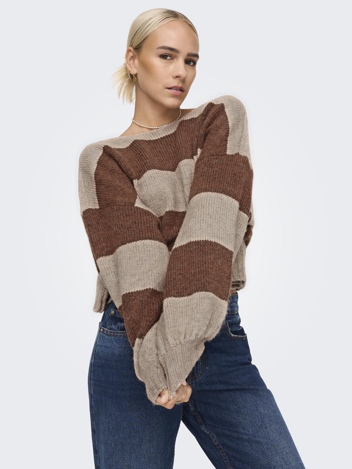 ONLAYA LIFE L/S BOATNECK NCA KNT - 4