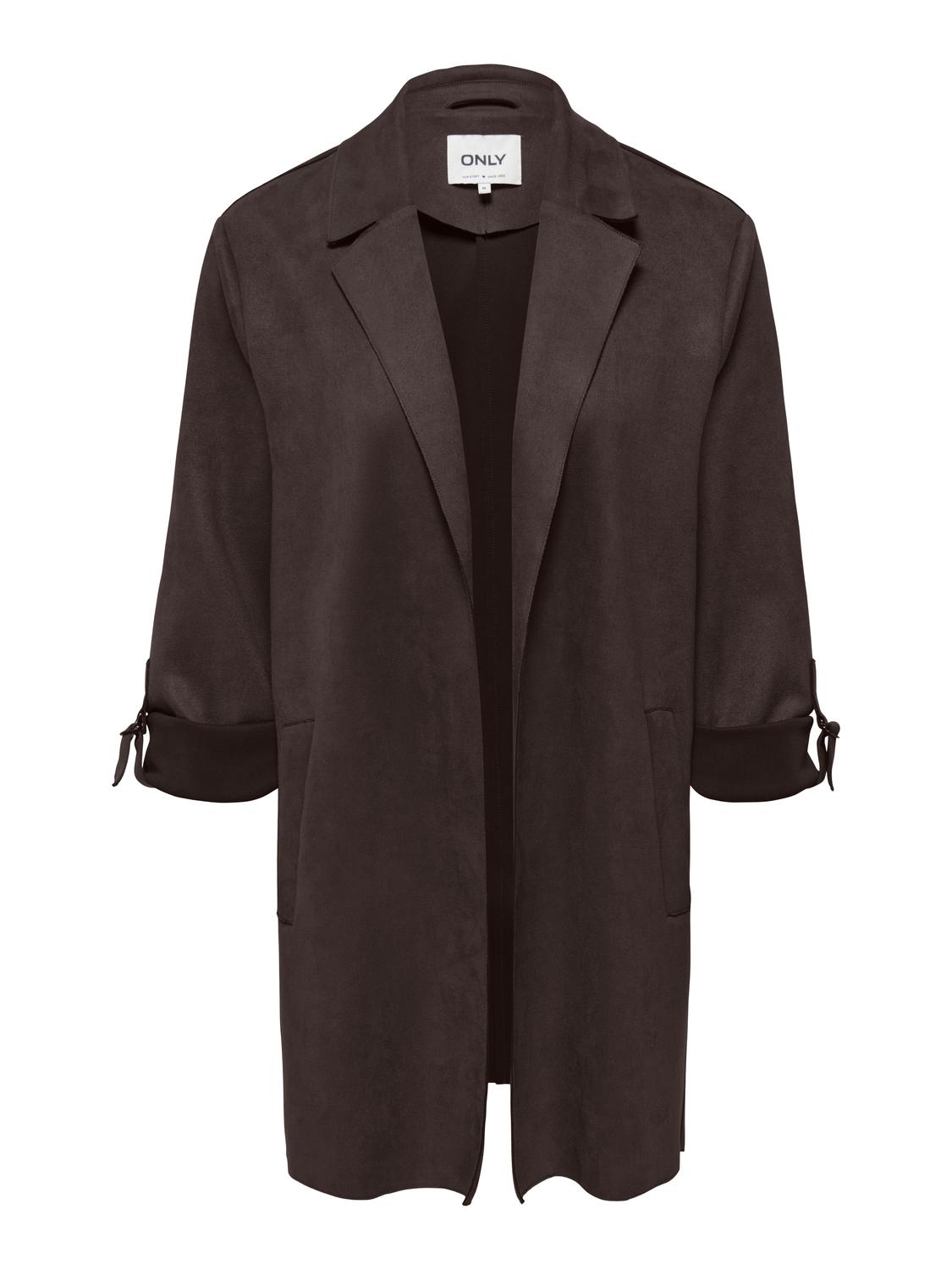 ONLJOLINE FAUX SUEDE COAT OTW NOOS