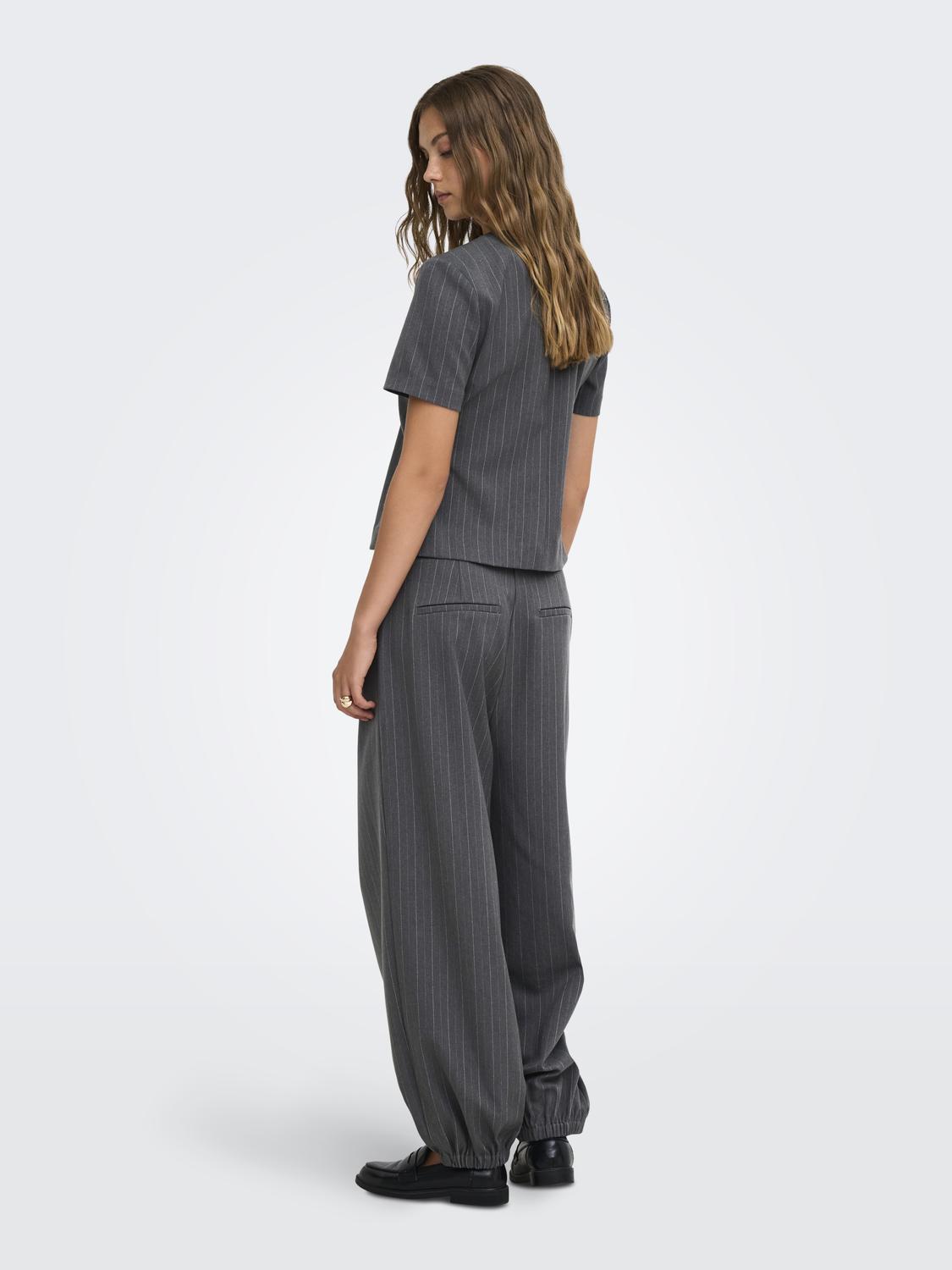 ONLAGGIE S/S PINSTRIPE TOP TLR - 2