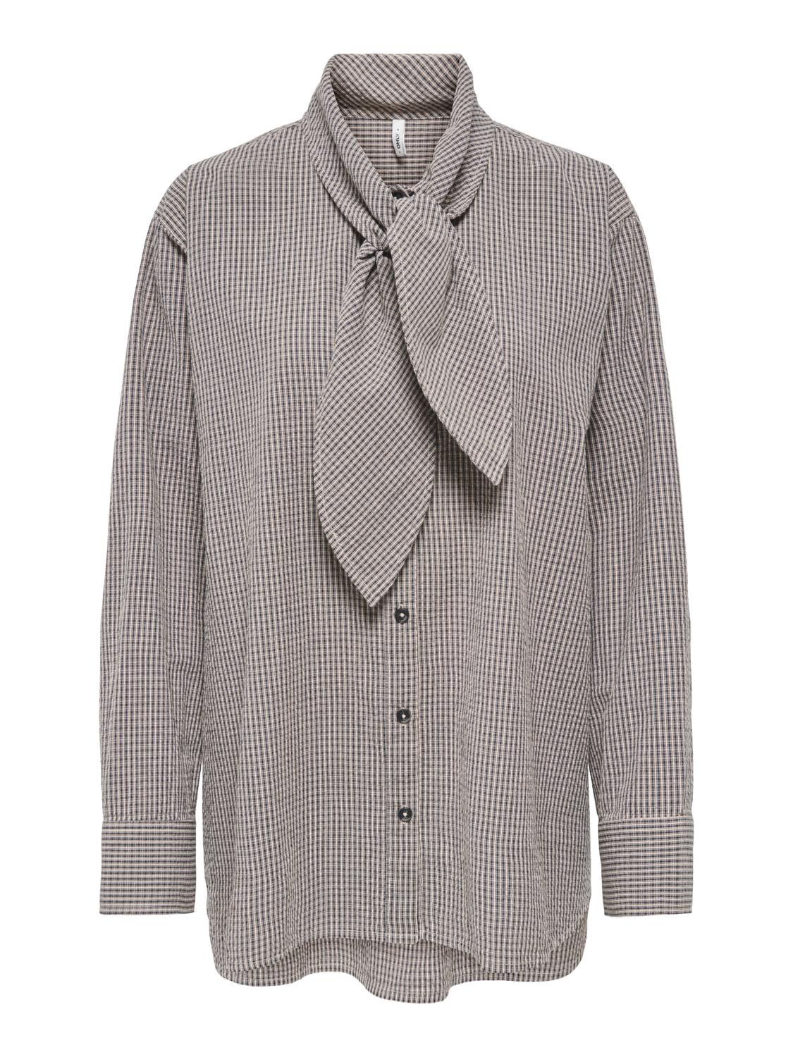 ONLMAYA CHECK BOW SHIRT WVN EX