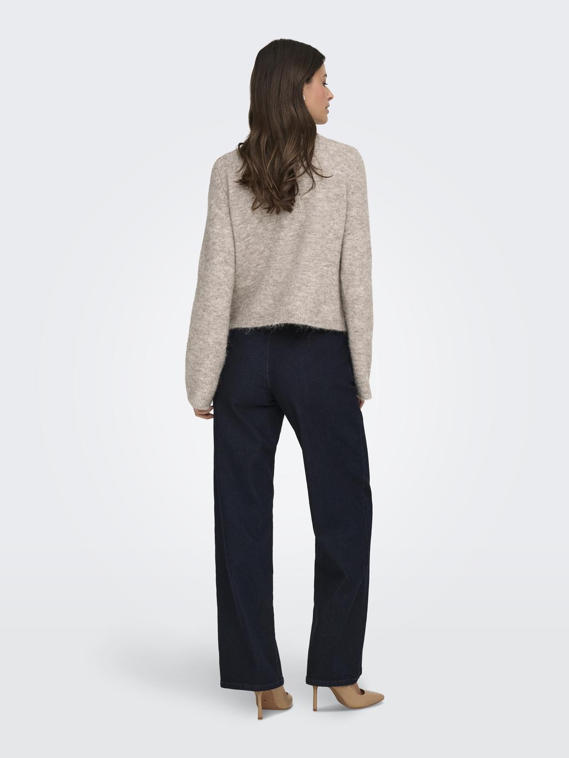 ONLMIGGIE LS O-NECK PEARL CARDI KNT NOOS - 2