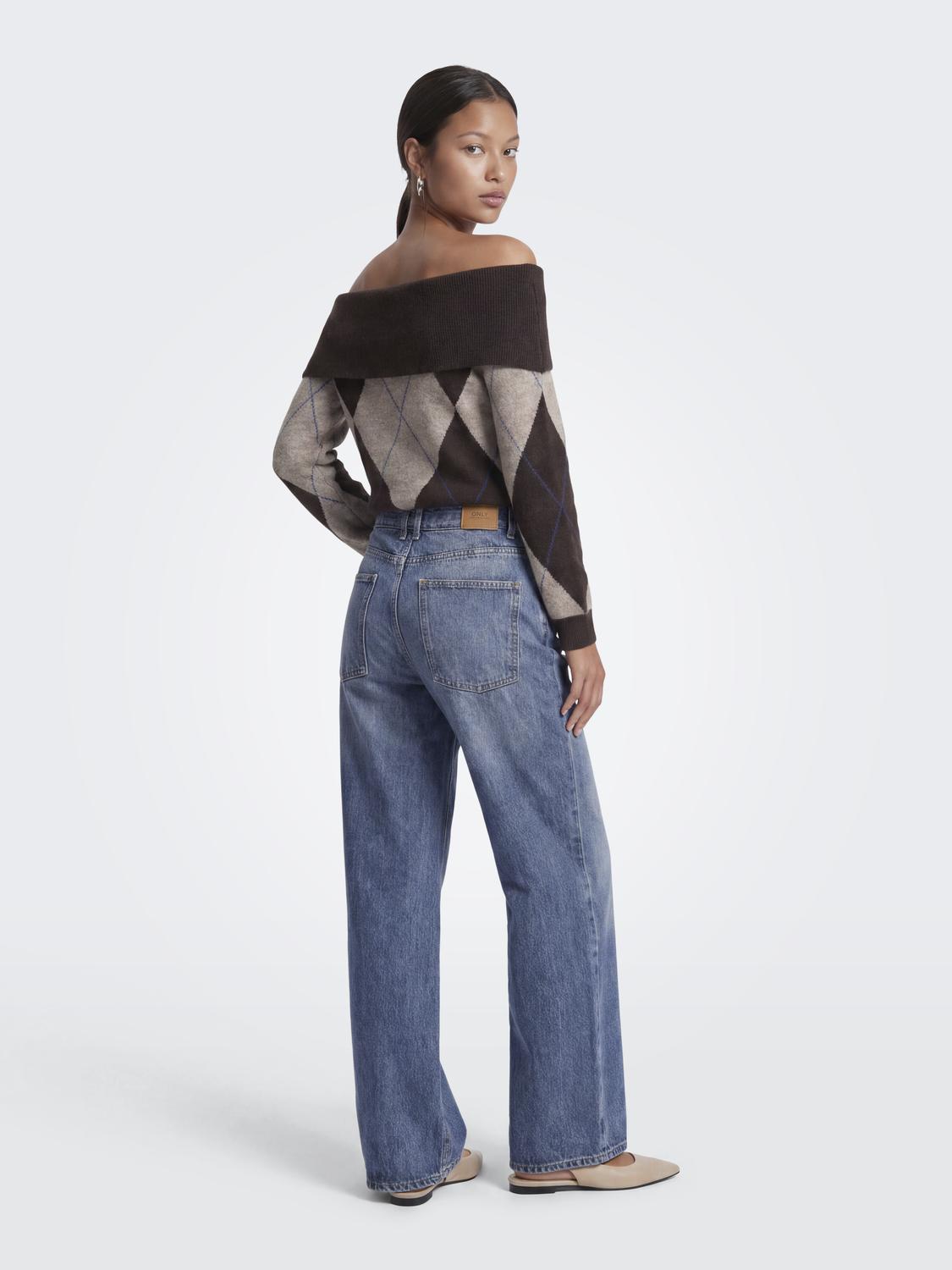 ONLALIVIA LS OFF SHOULDER KNT - 2