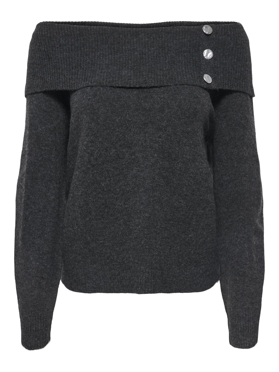 JDYALIANA L/S OFFSHOULDER PULLO KNT NOOS - 3