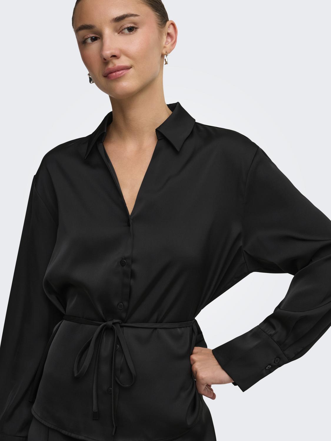 JDYARIA L/S V-NECK SHIRT WVN - 4