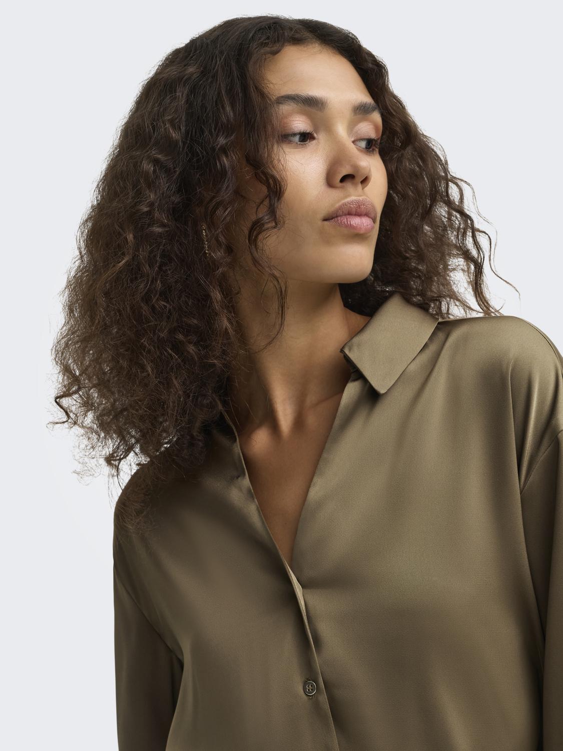 JDYARIA L/S V-NECK SHIRT WVN - 4