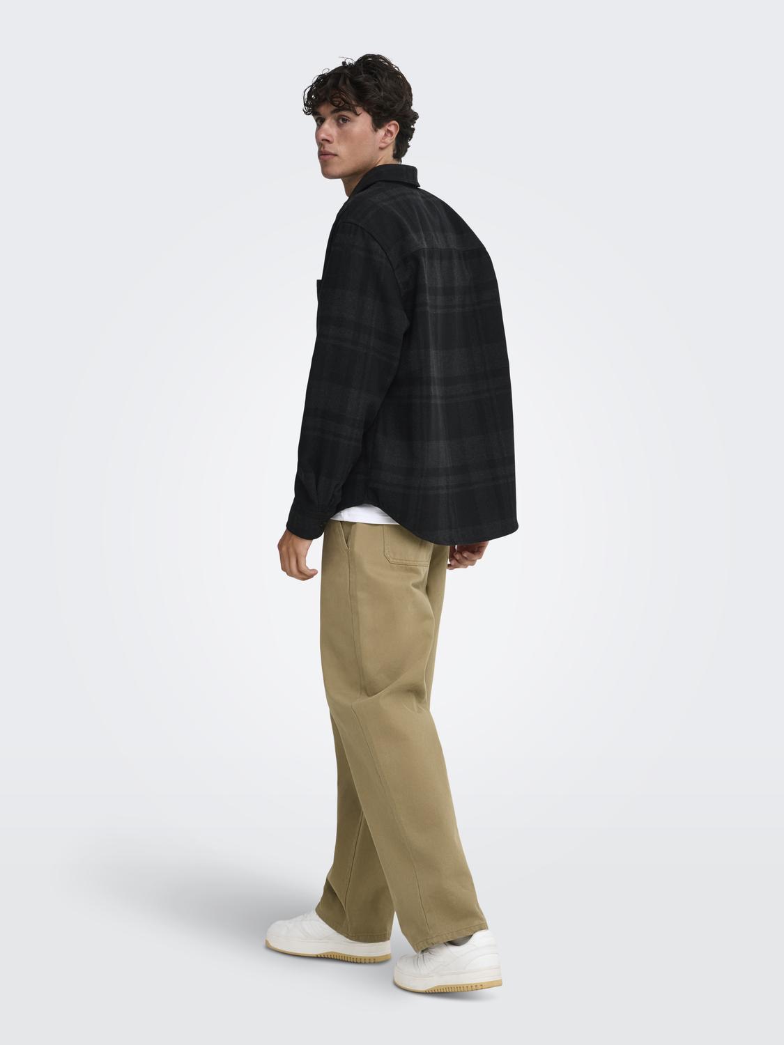 ONSALP CHECKED OVERSHIRT NOOS - 2