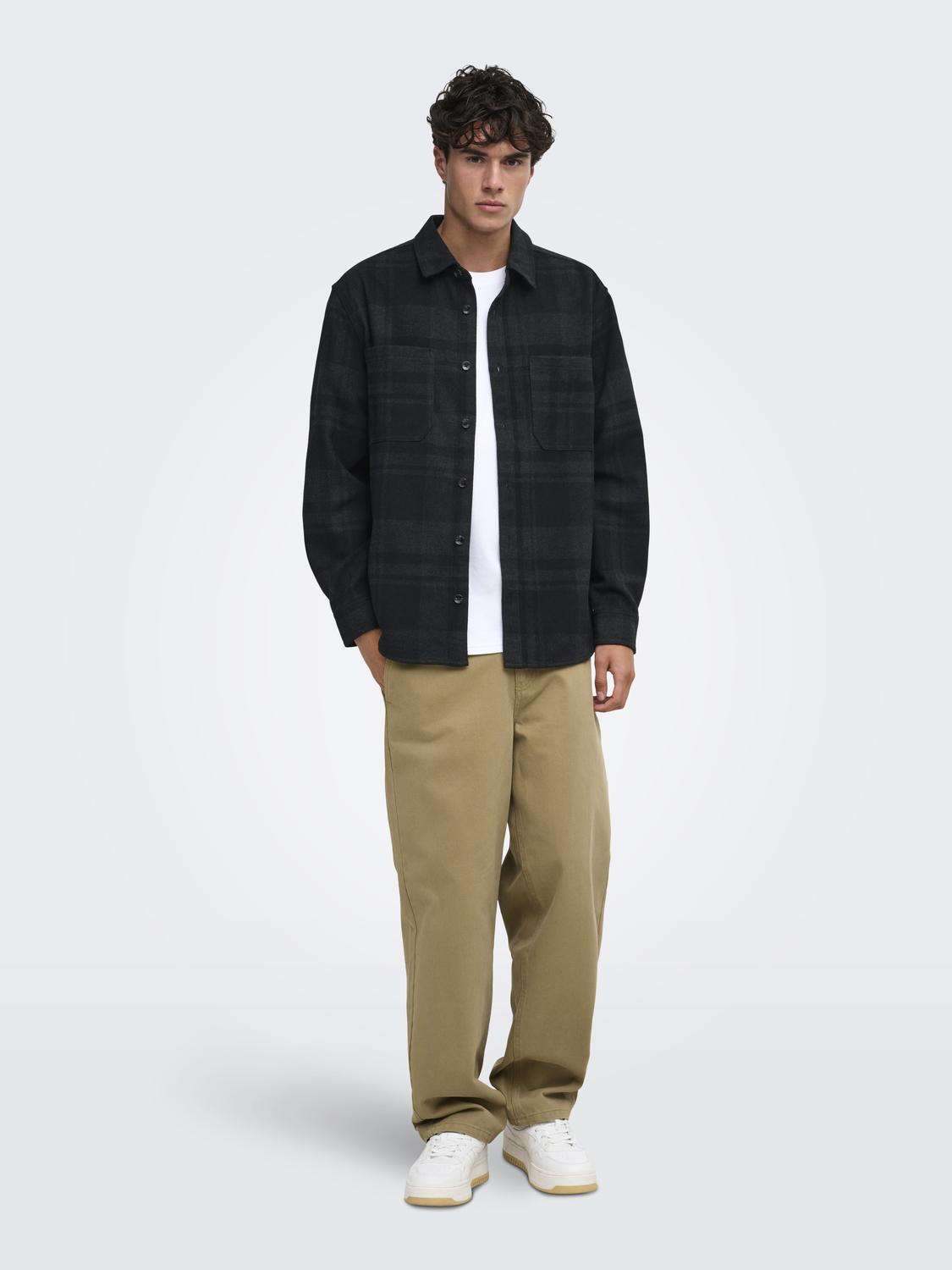 ONSALP CHECKED OVERSHIRT NOOS - 6