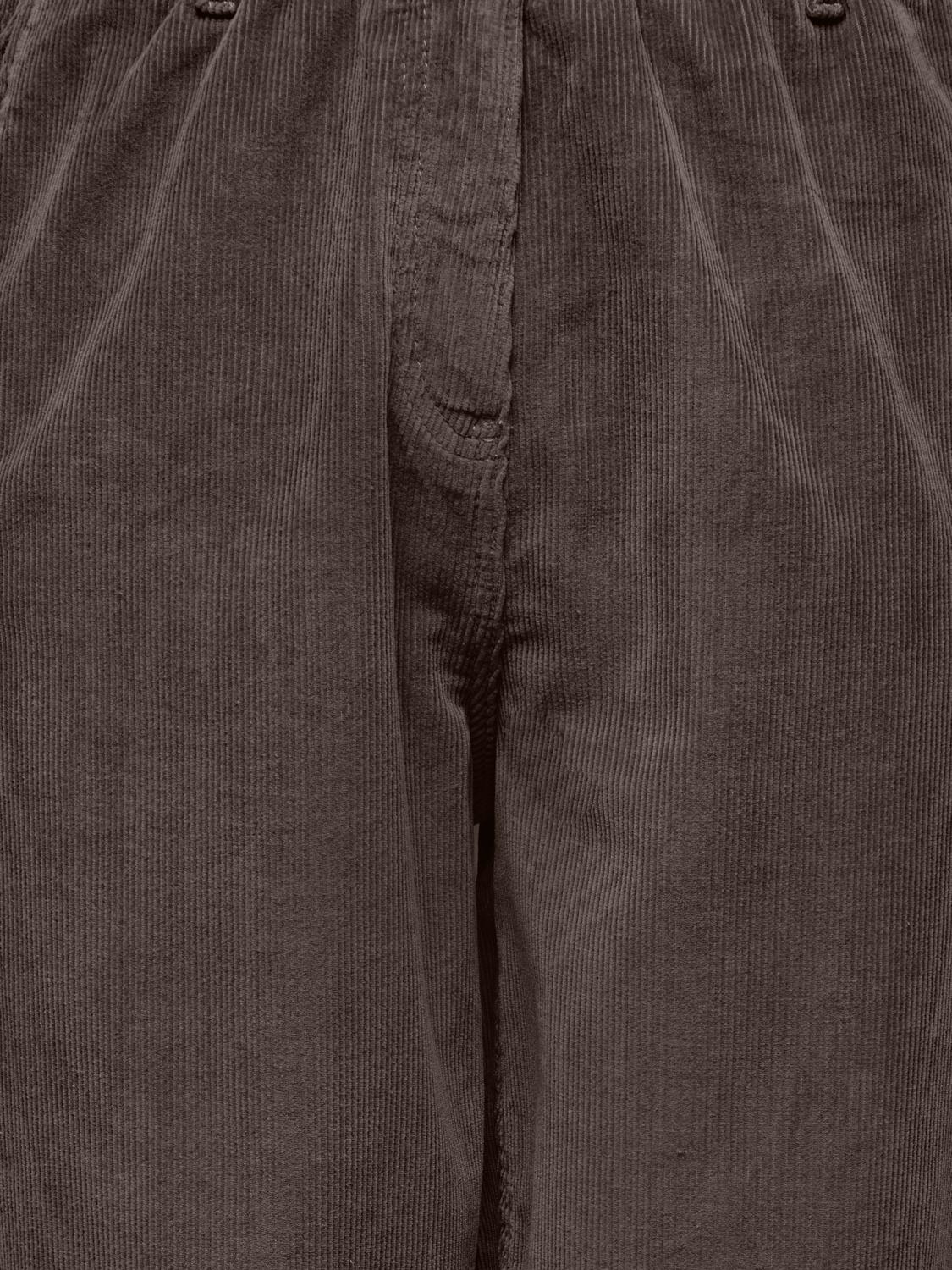 ONLFLORA MW ELA CORD CAROT PANT PNT NOOS - 4